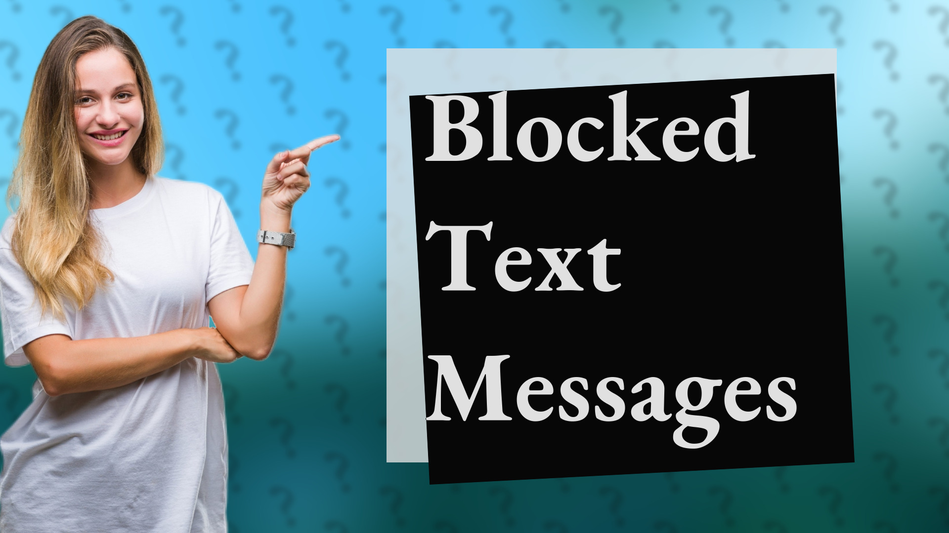 Blocked Text Messages