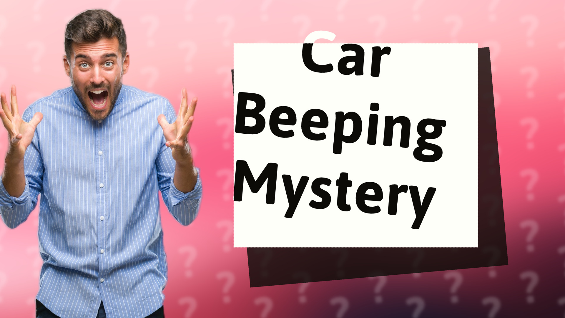 Car Beeping Mystery