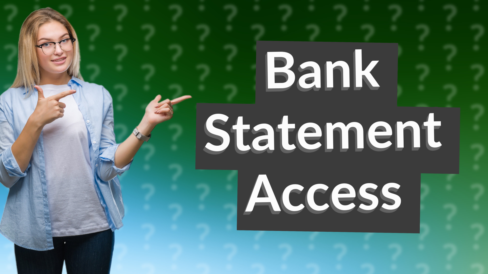 Bank Statement Access