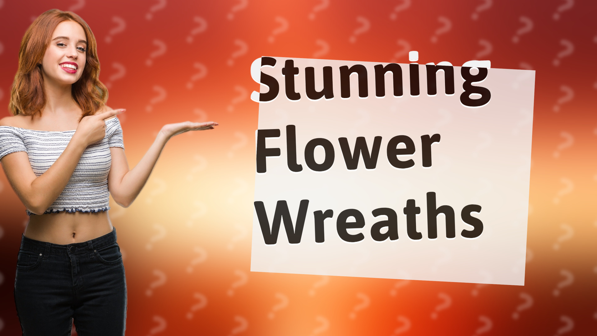 Stunning Flower Wreaths