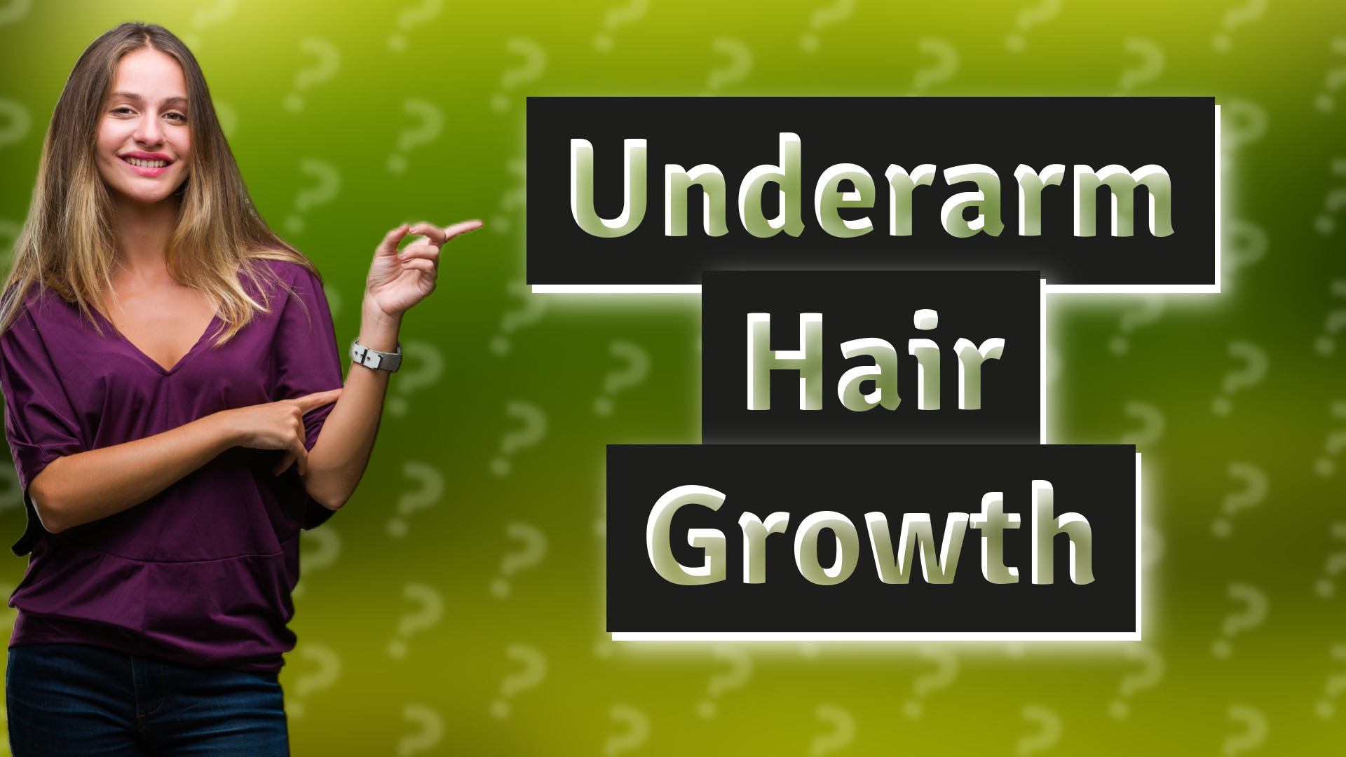 Underarm Hair Growth