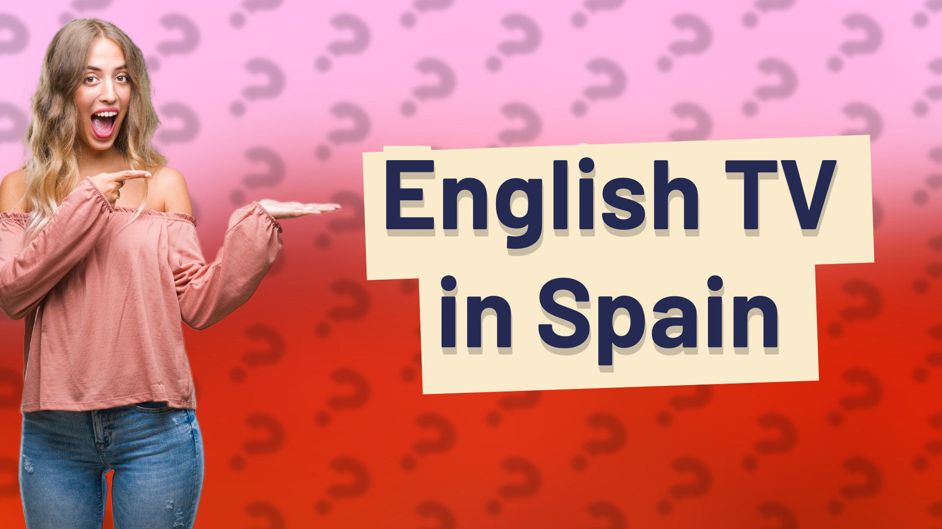 English TV in Spain