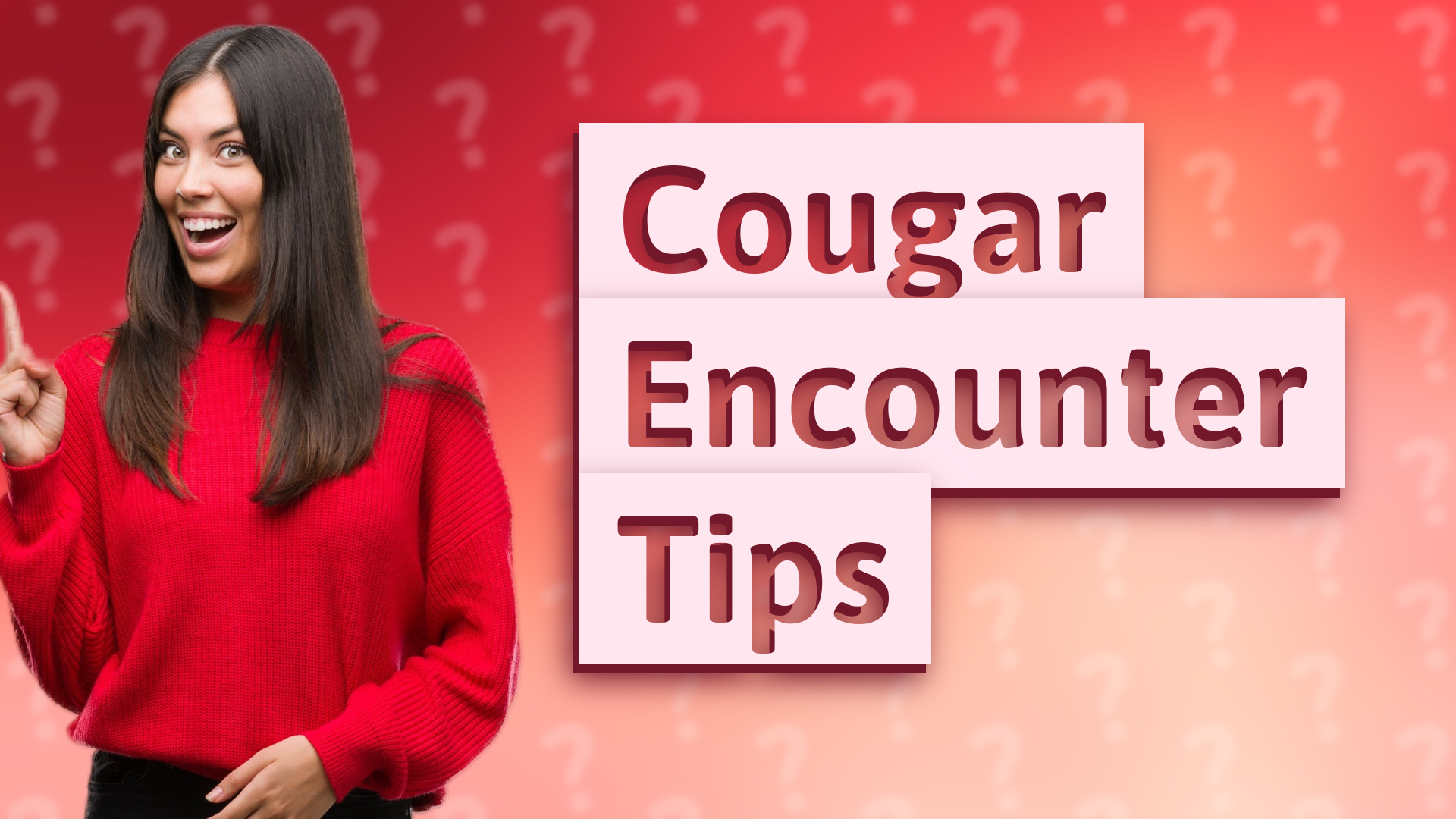 Cougar Encounter Tips