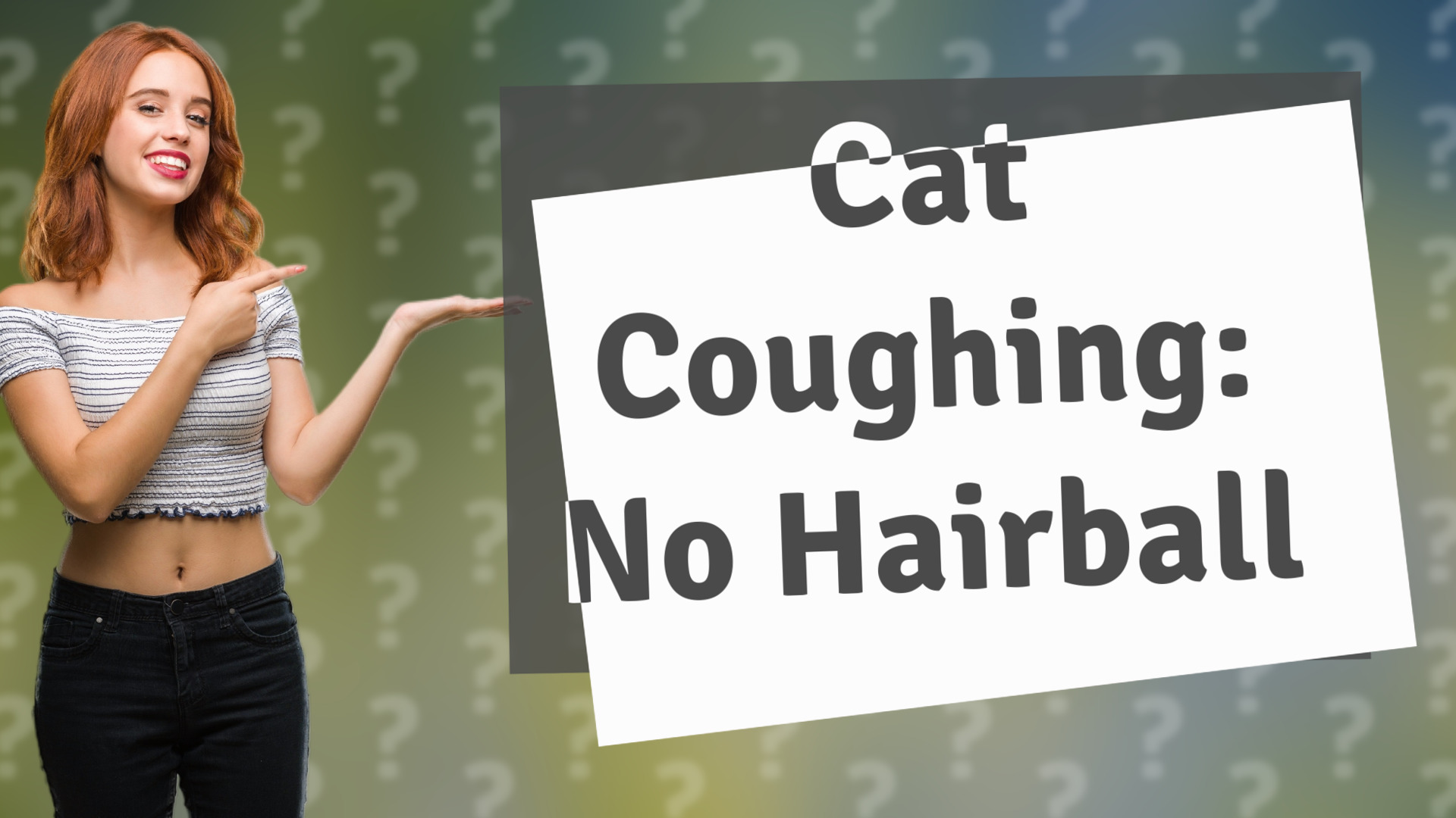 Cat Coughing: No Hairball