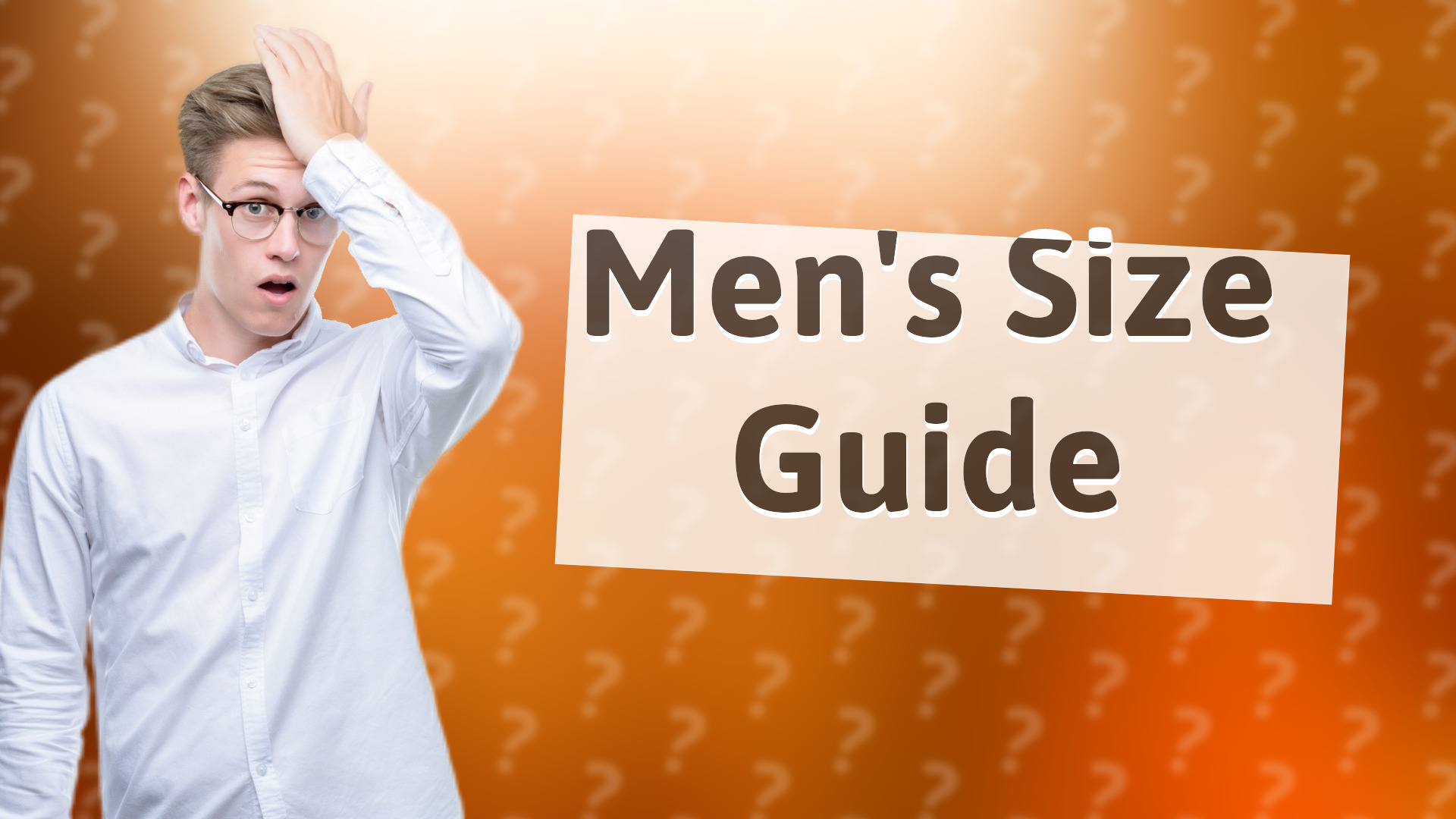 Men's Size Guide