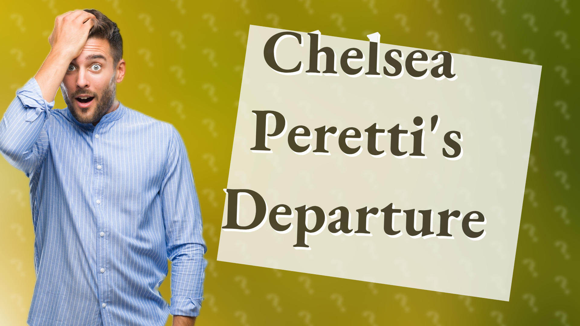 Chelsea Peretti's Departure
