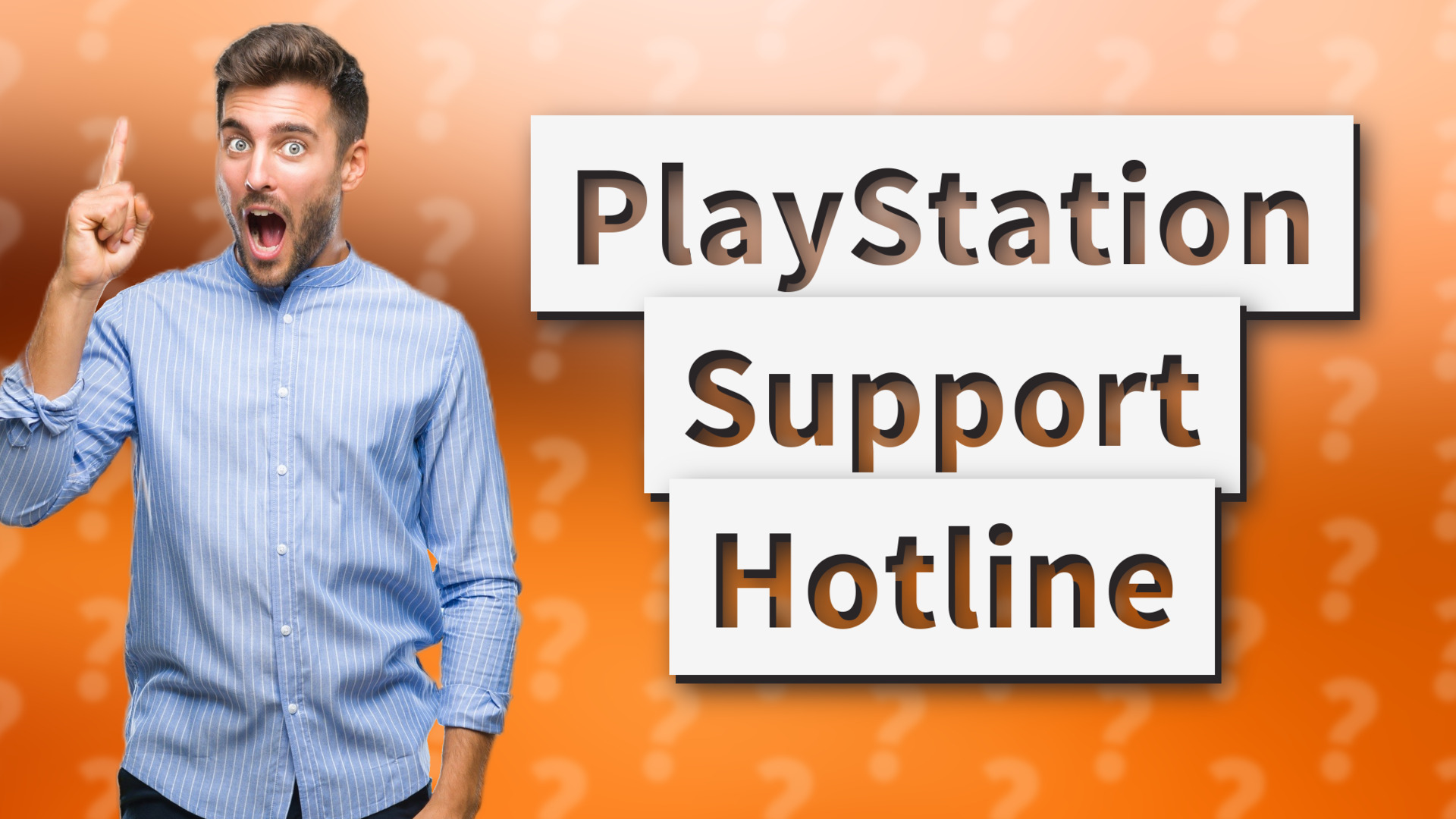 PlayStation Support Hotline