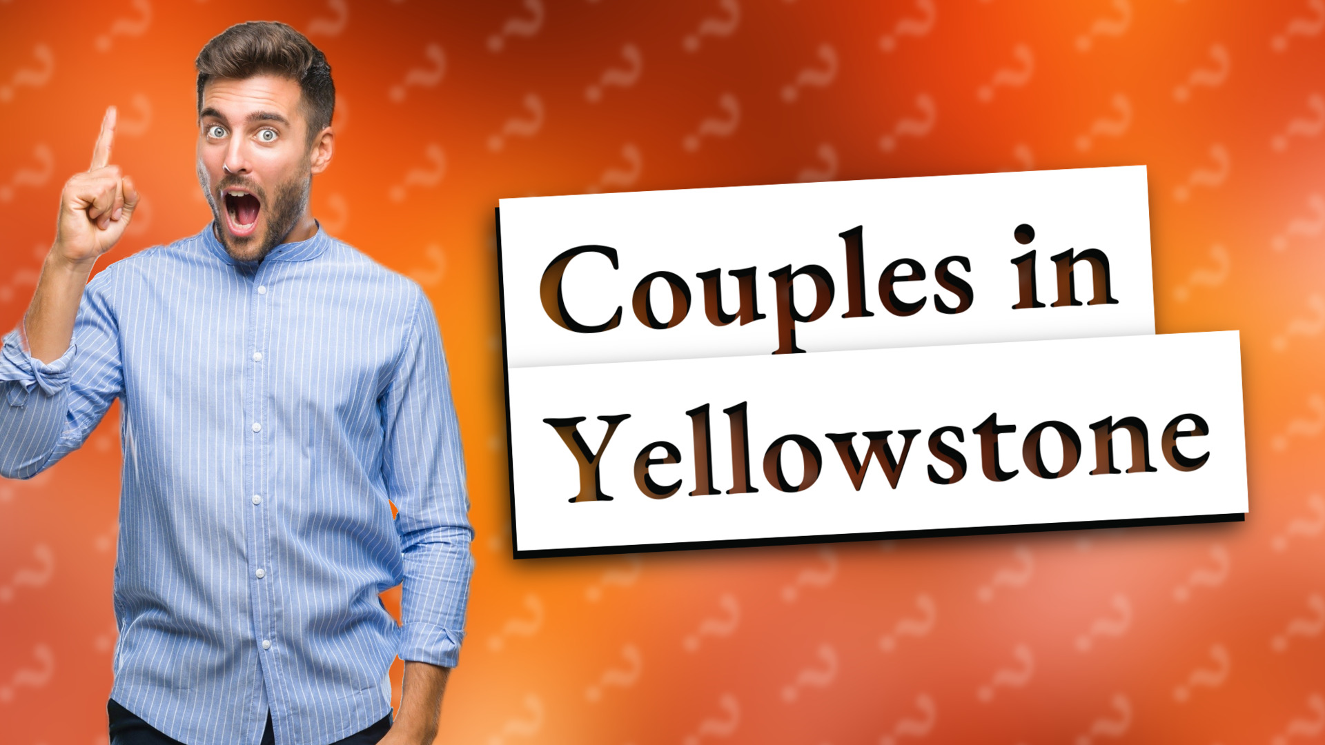 Couples in Yellowstone