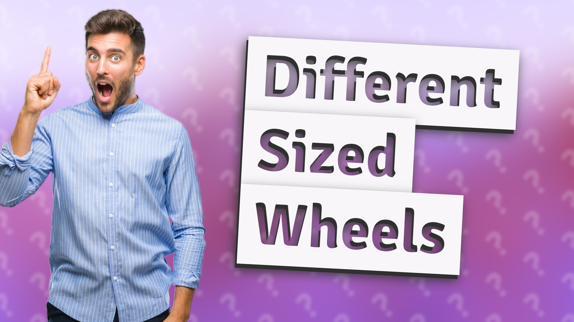 Different Sized Wheels