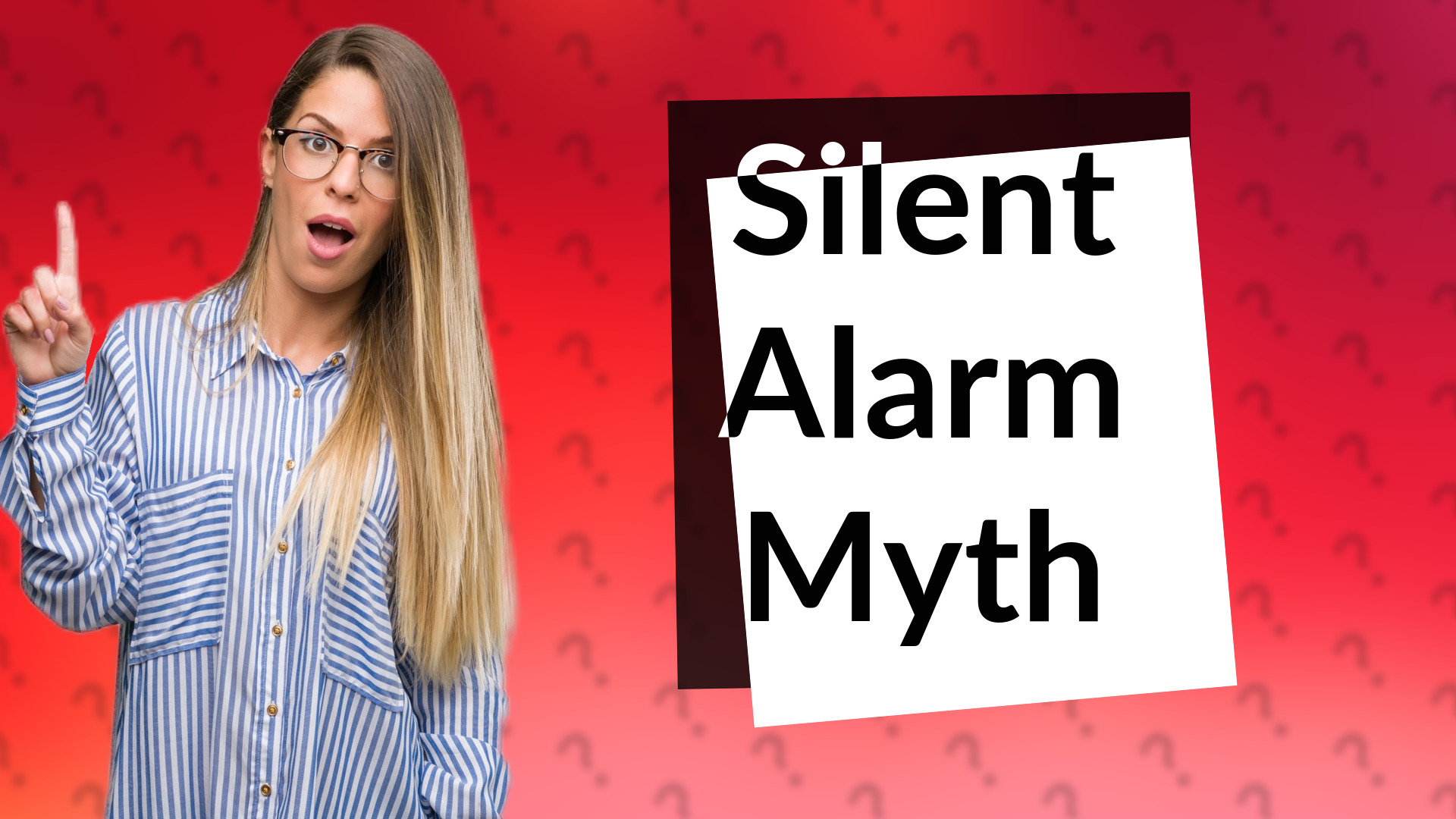 Silent Alarm Myth