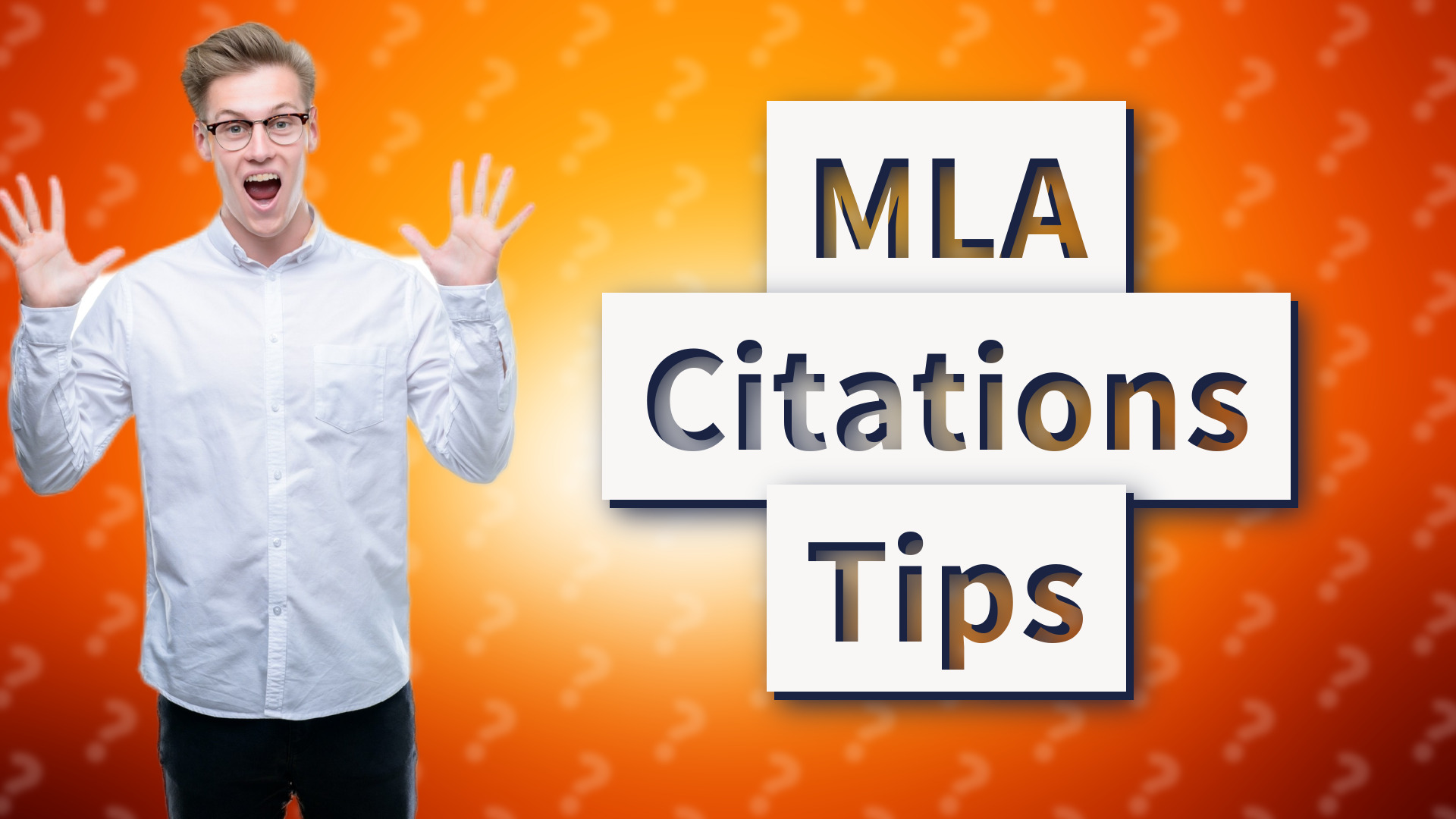 MLA Citations Tips