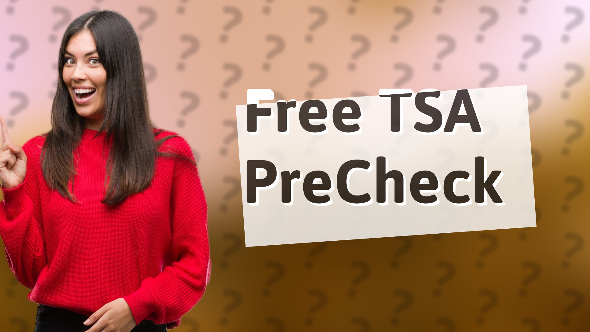 Free TSA PreCheck