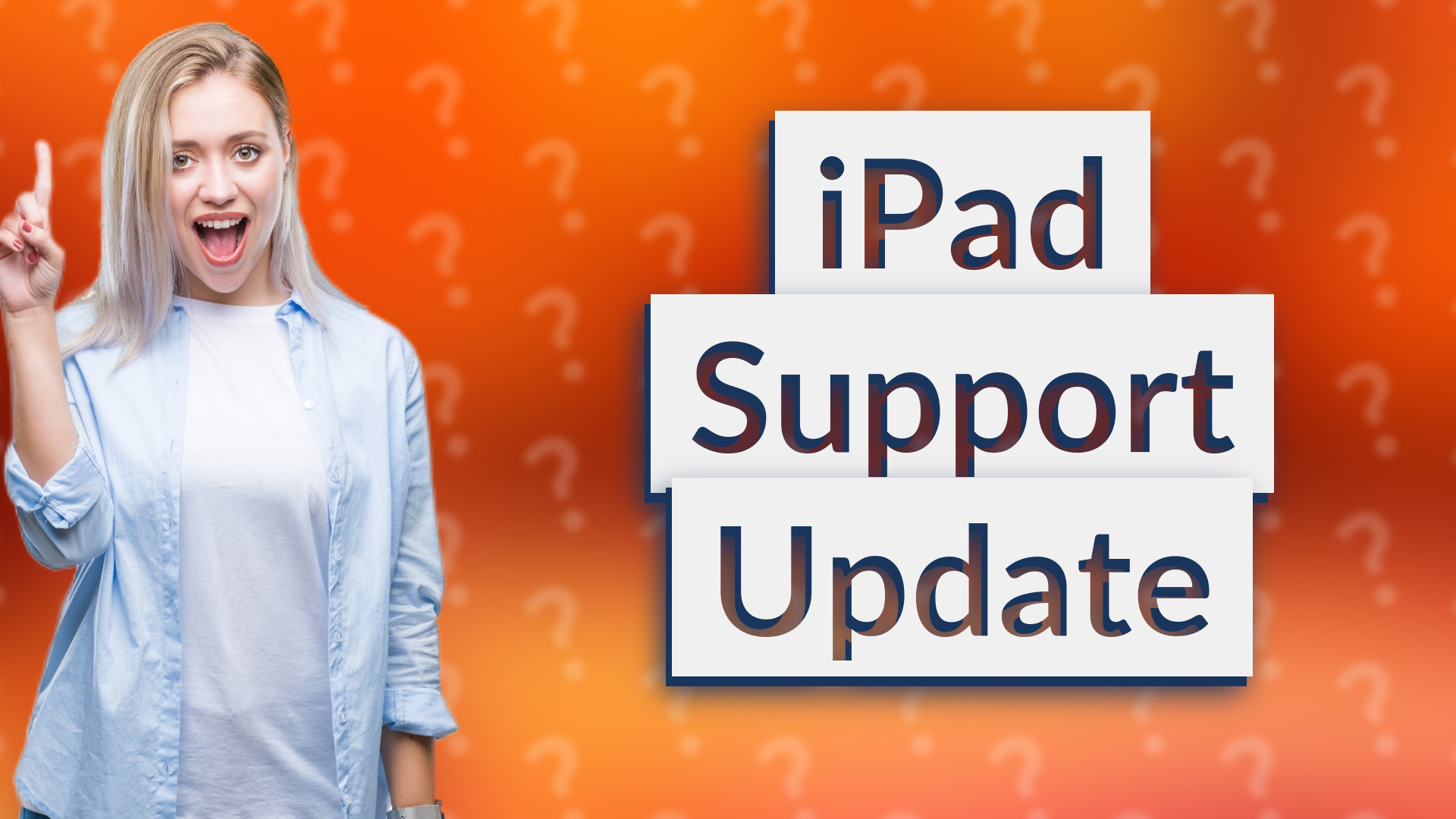 iPad Support Update