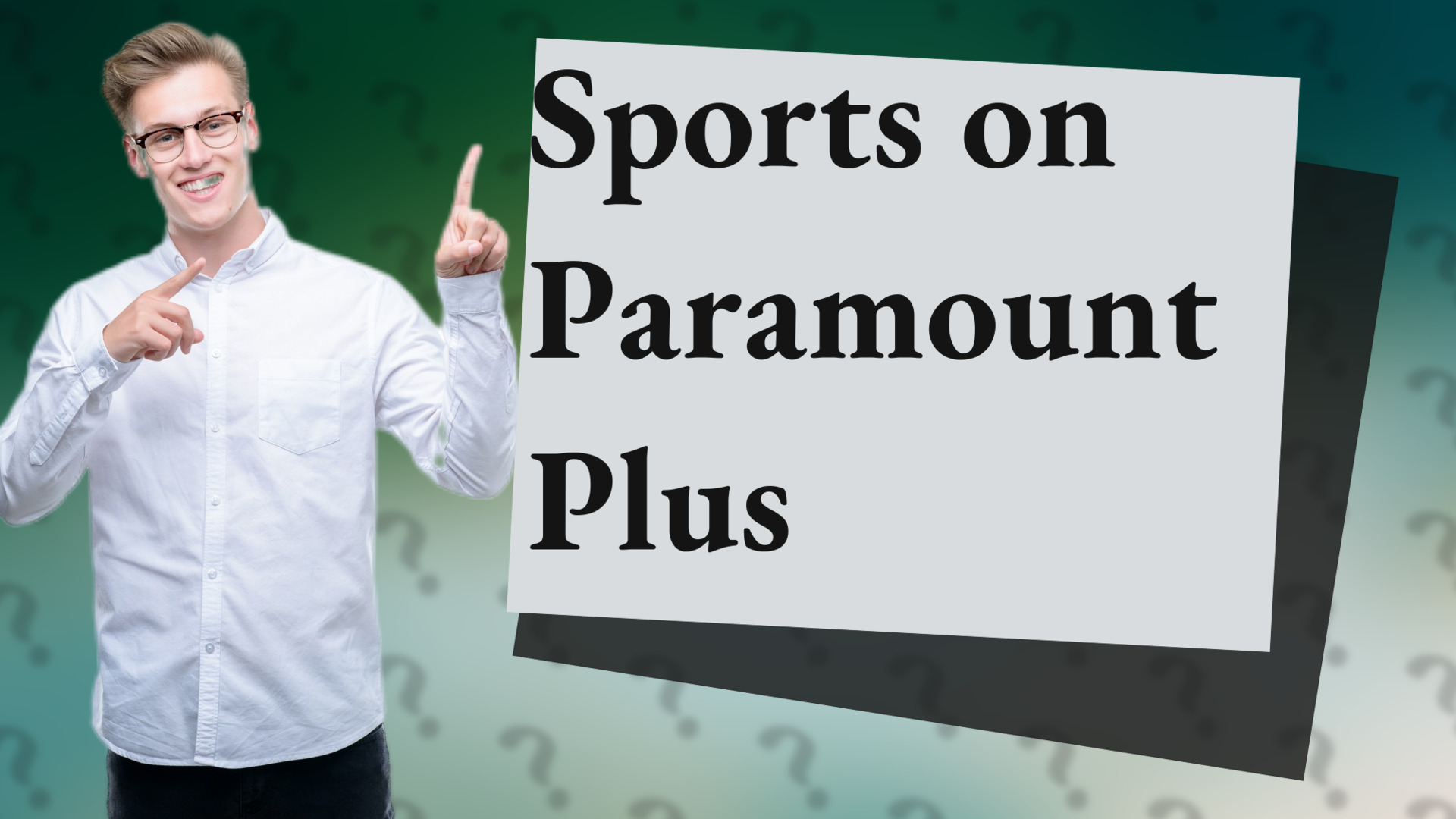 Sports on Paramount Plus