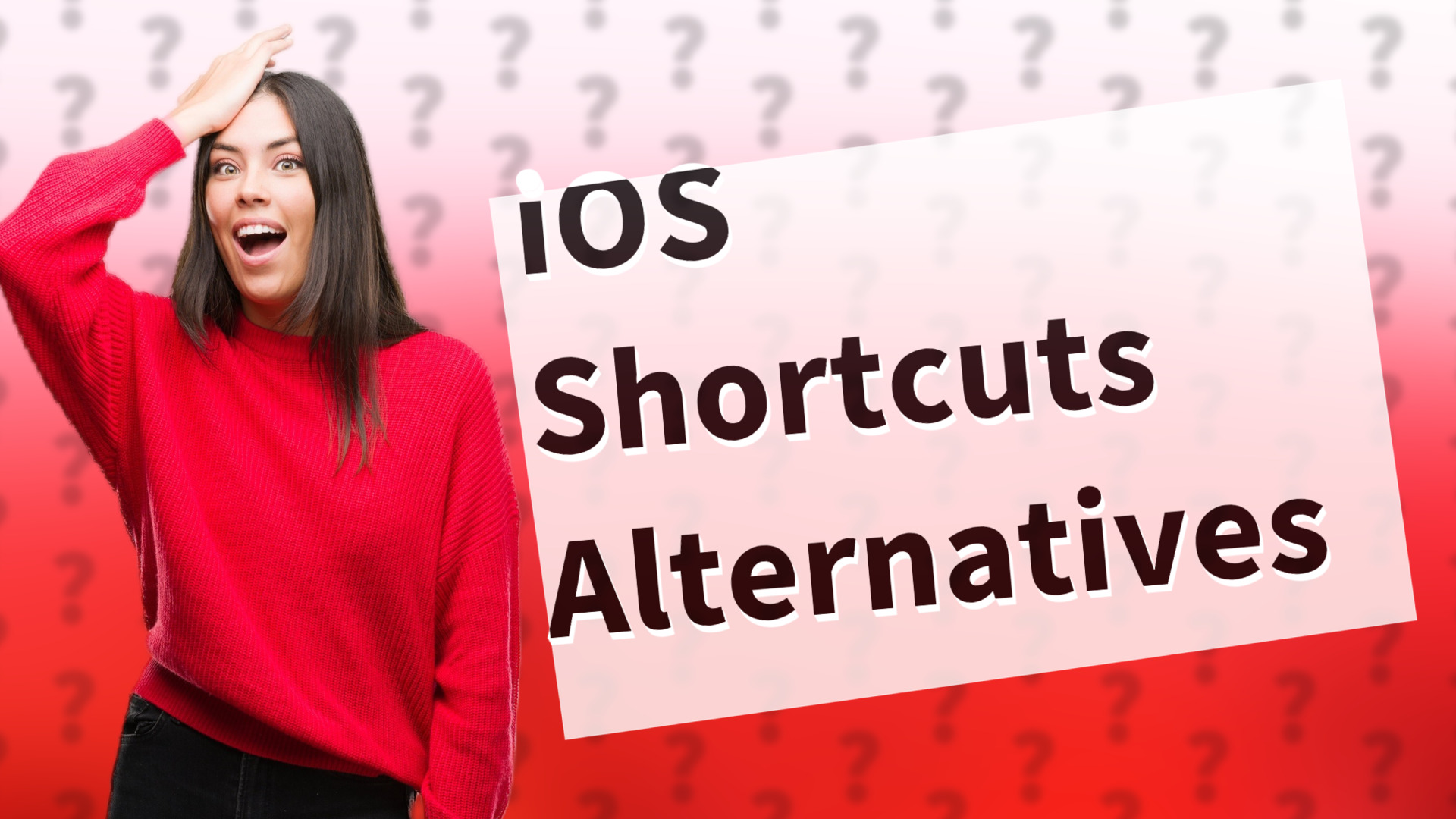 iOS Shortcuts Alternatives