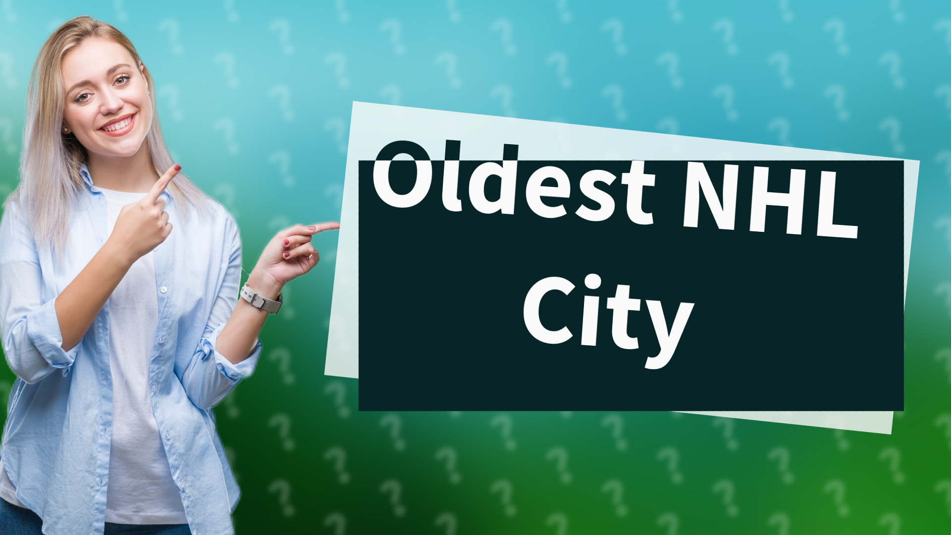 Oldest NHL City