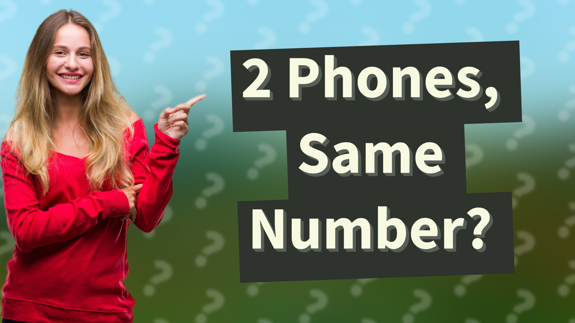 2 Phones, Same Number?