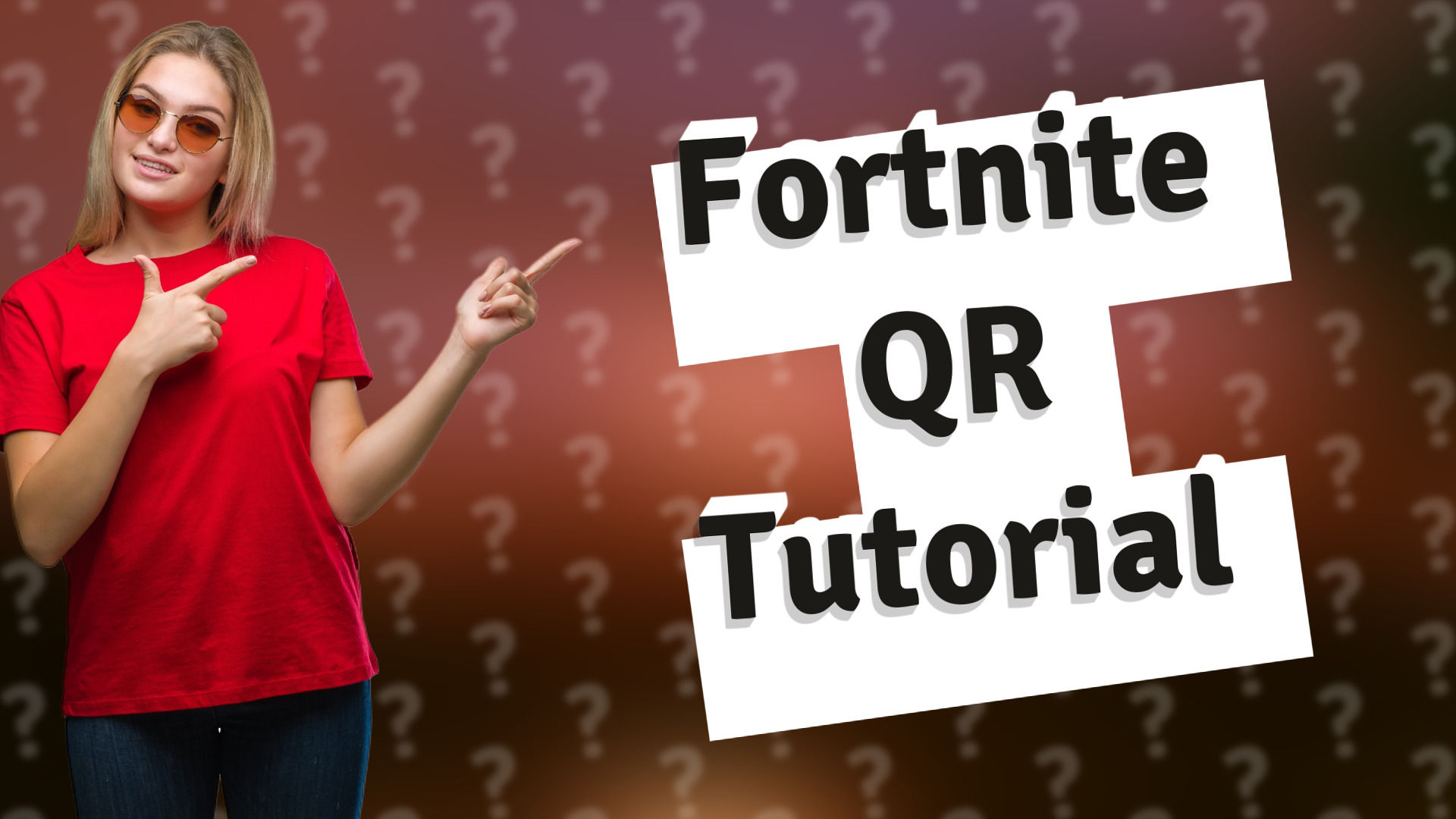 Fortnite QR Tutorial