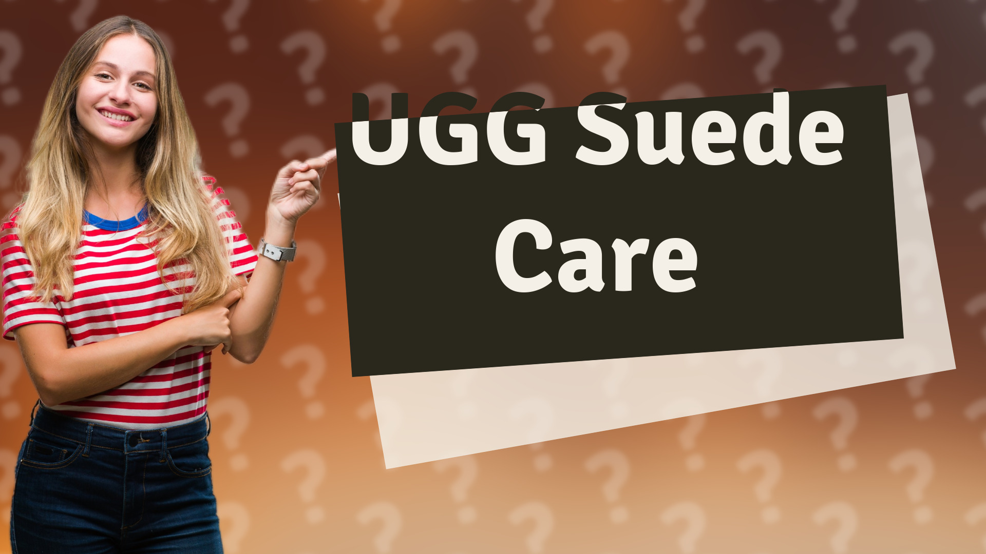 UGG Suede Care