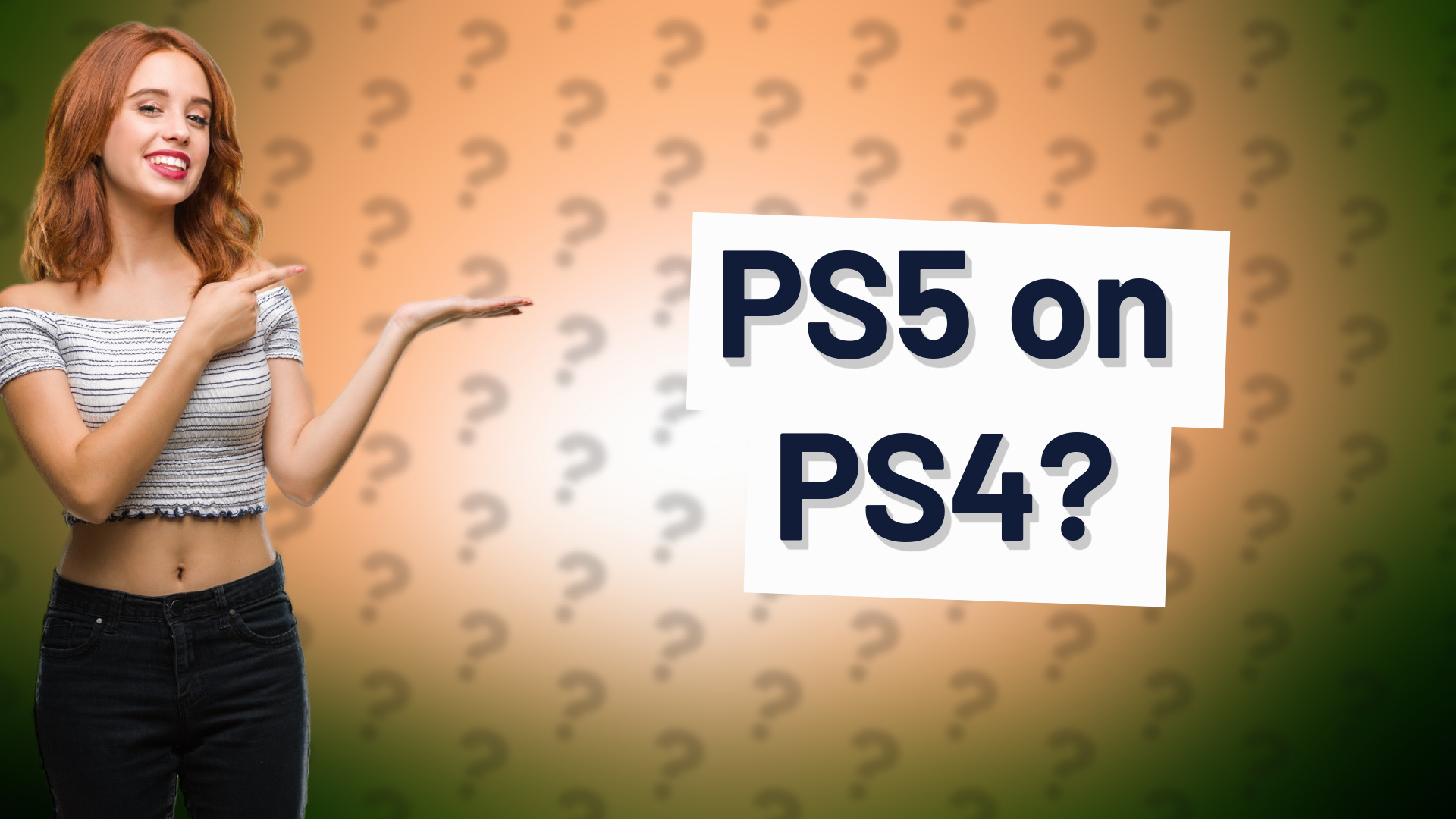PS5 on PS4?