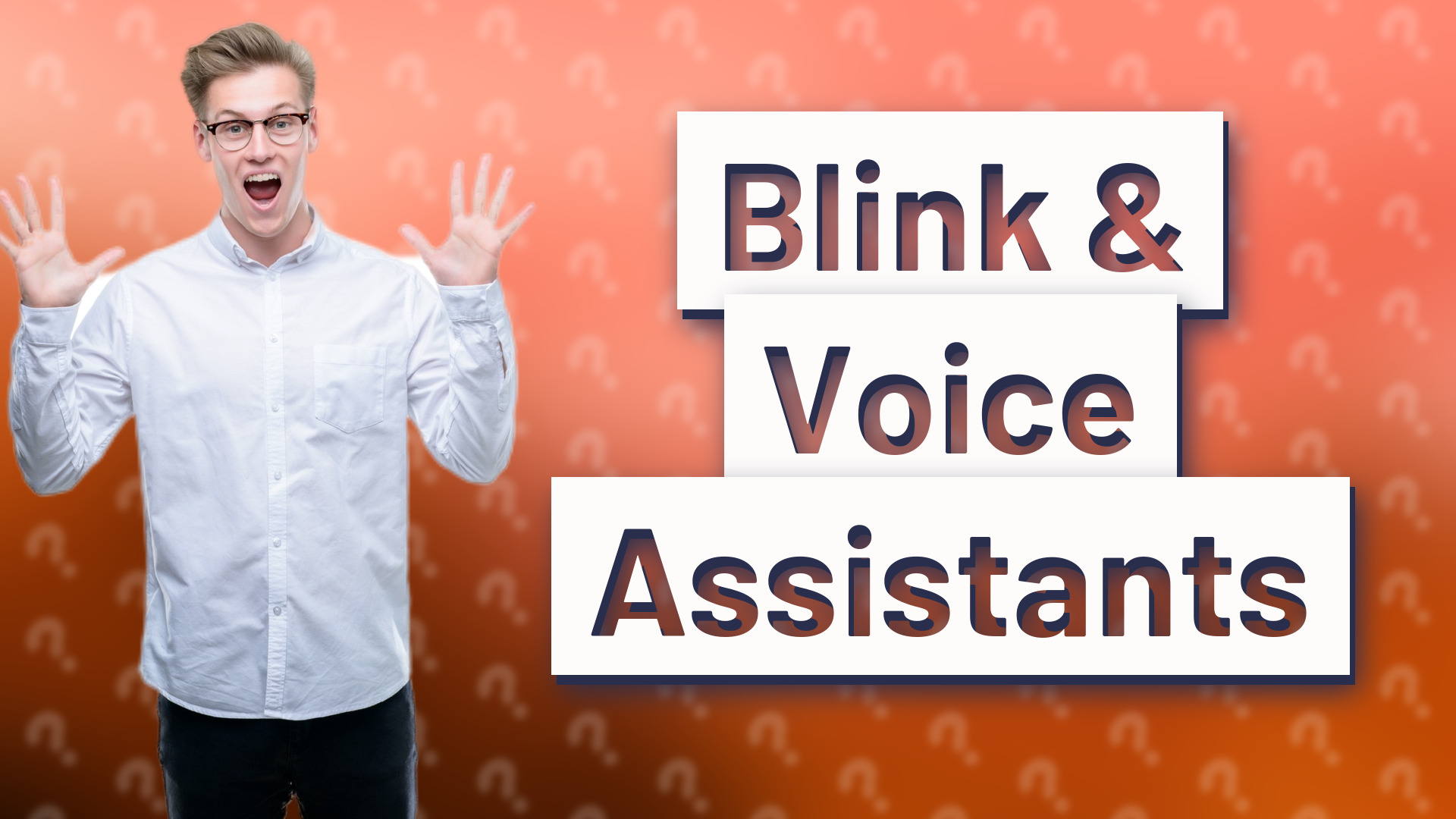 Blink & Voice Assistants