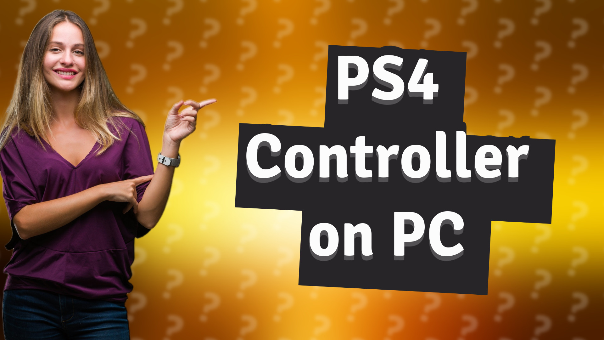 PS4 Controller on PC
