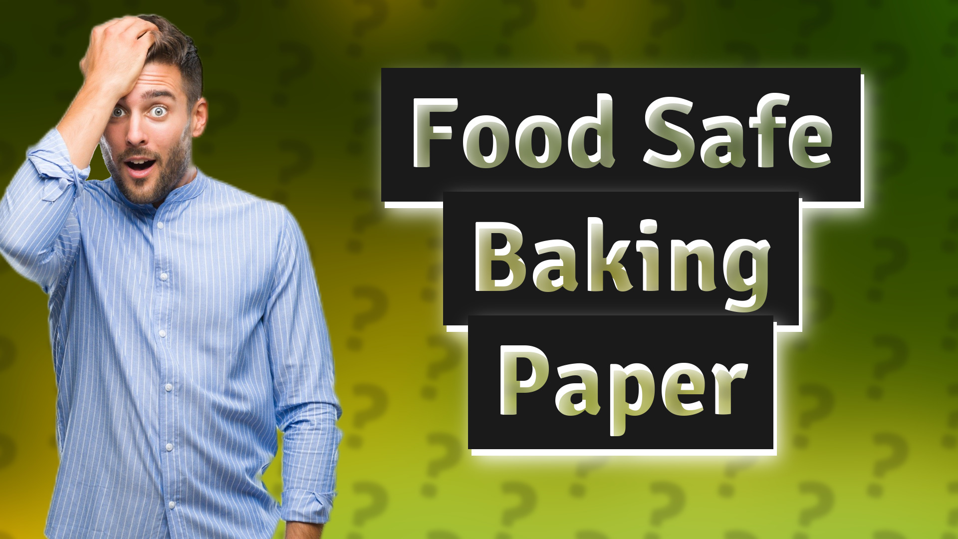 Food Safe Baking Paper