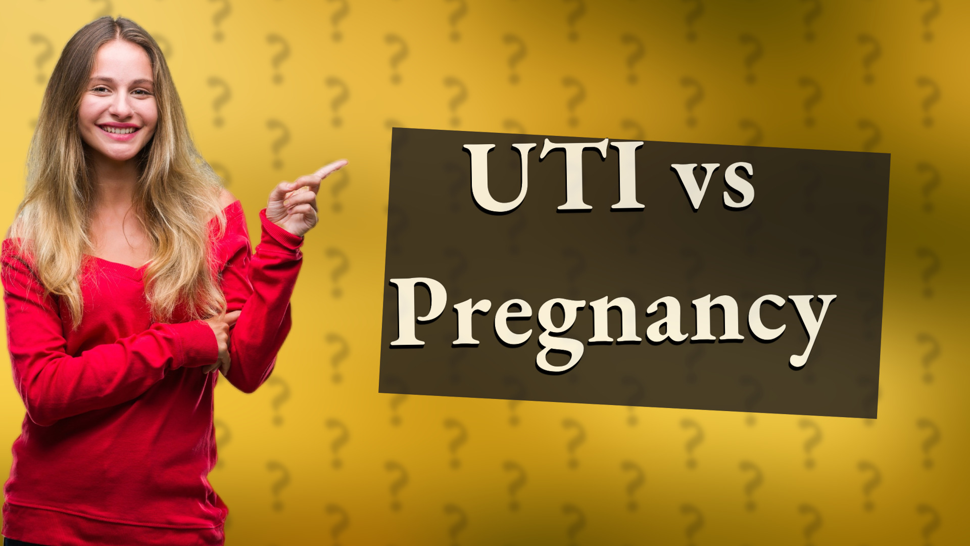 UTI vs Pregnancy