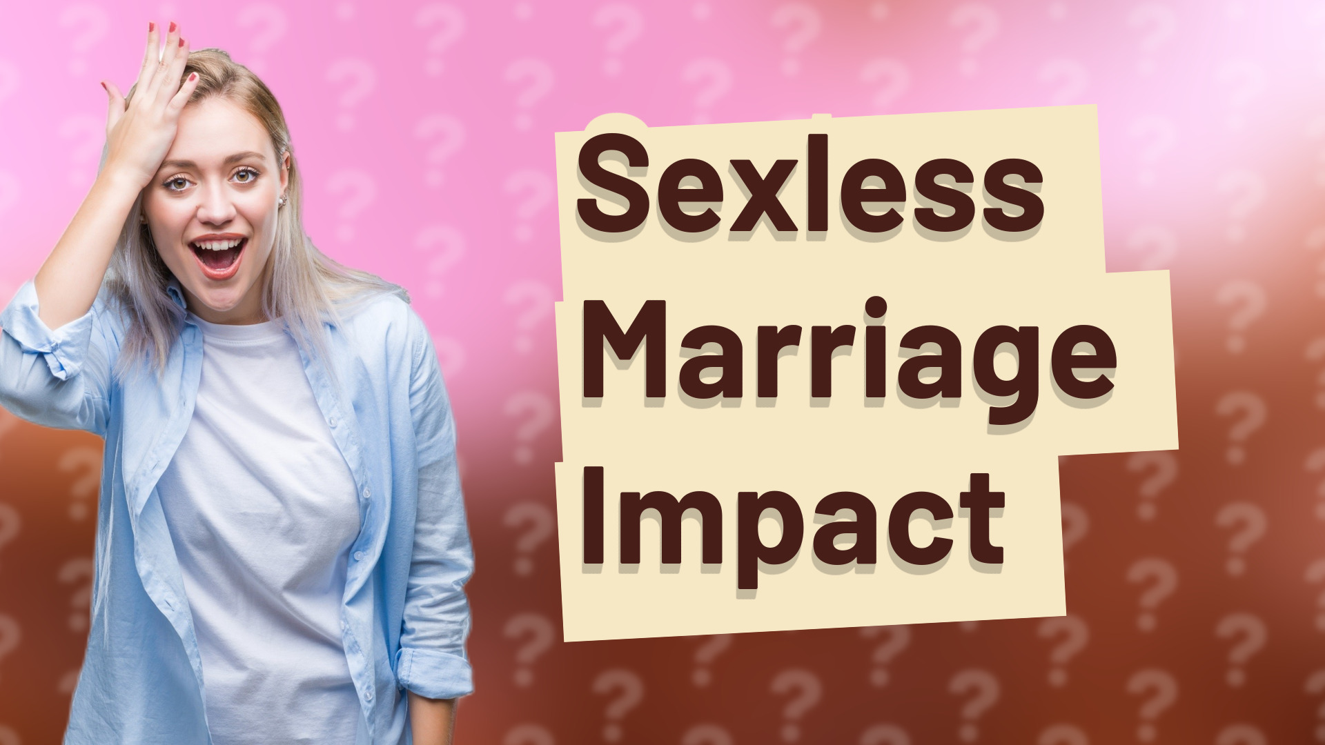Sexless Marriage Impact