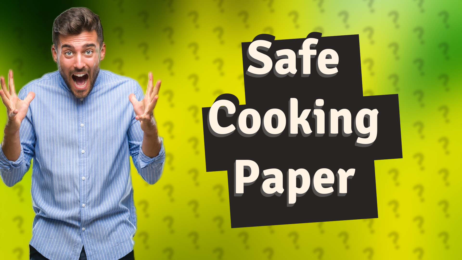 Safe Cooking Paper