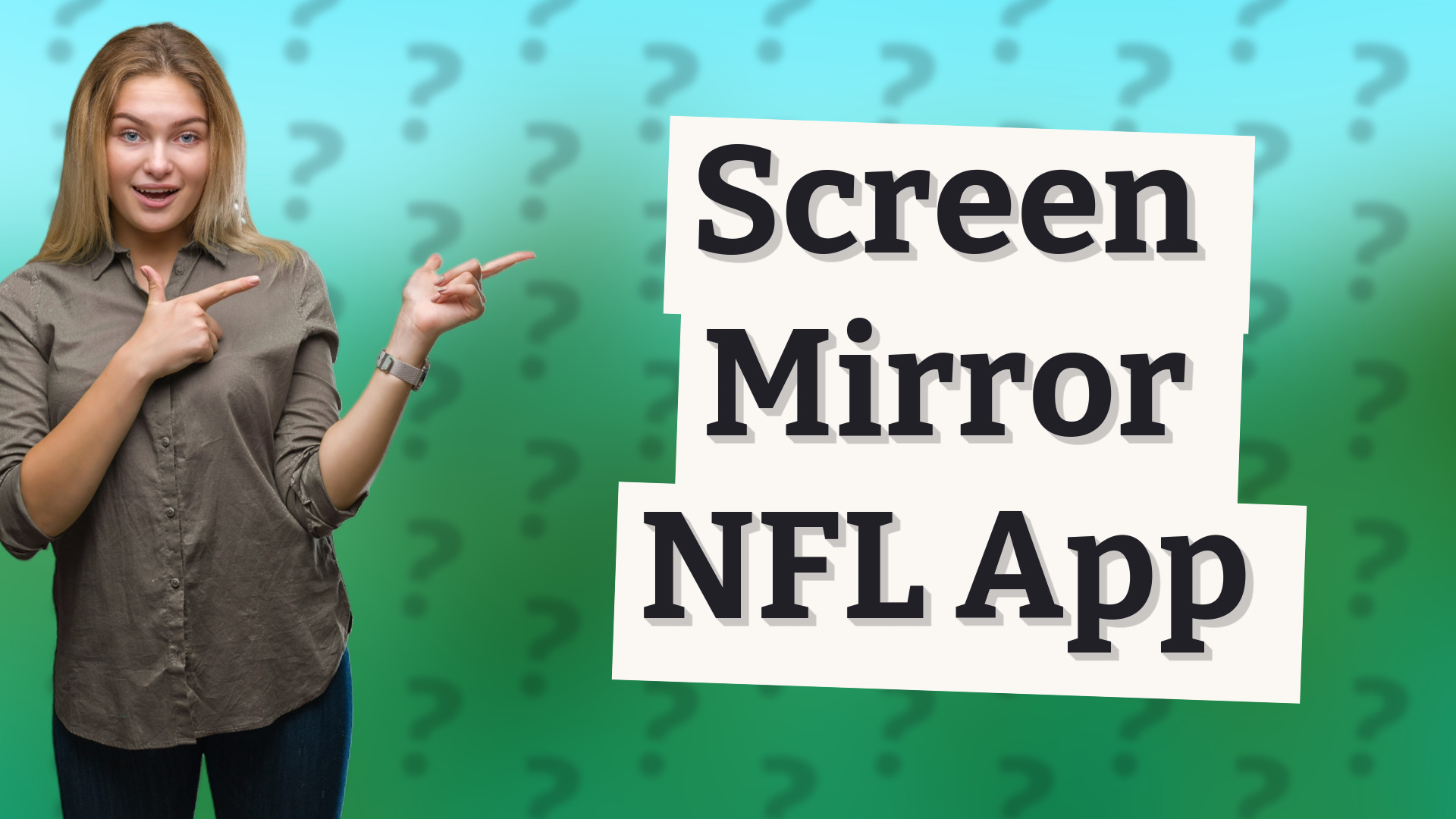 Screen Mirror NFL App