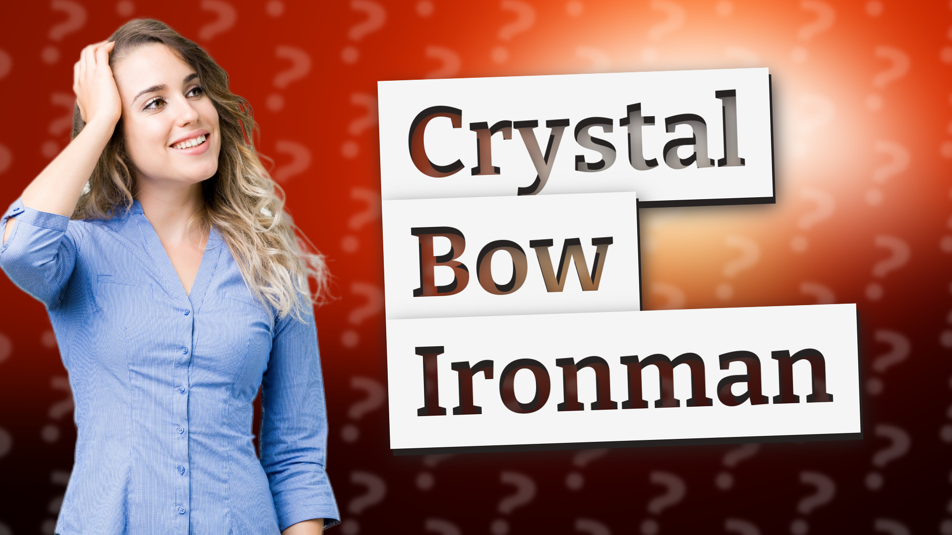 Crystal Bow Ironman