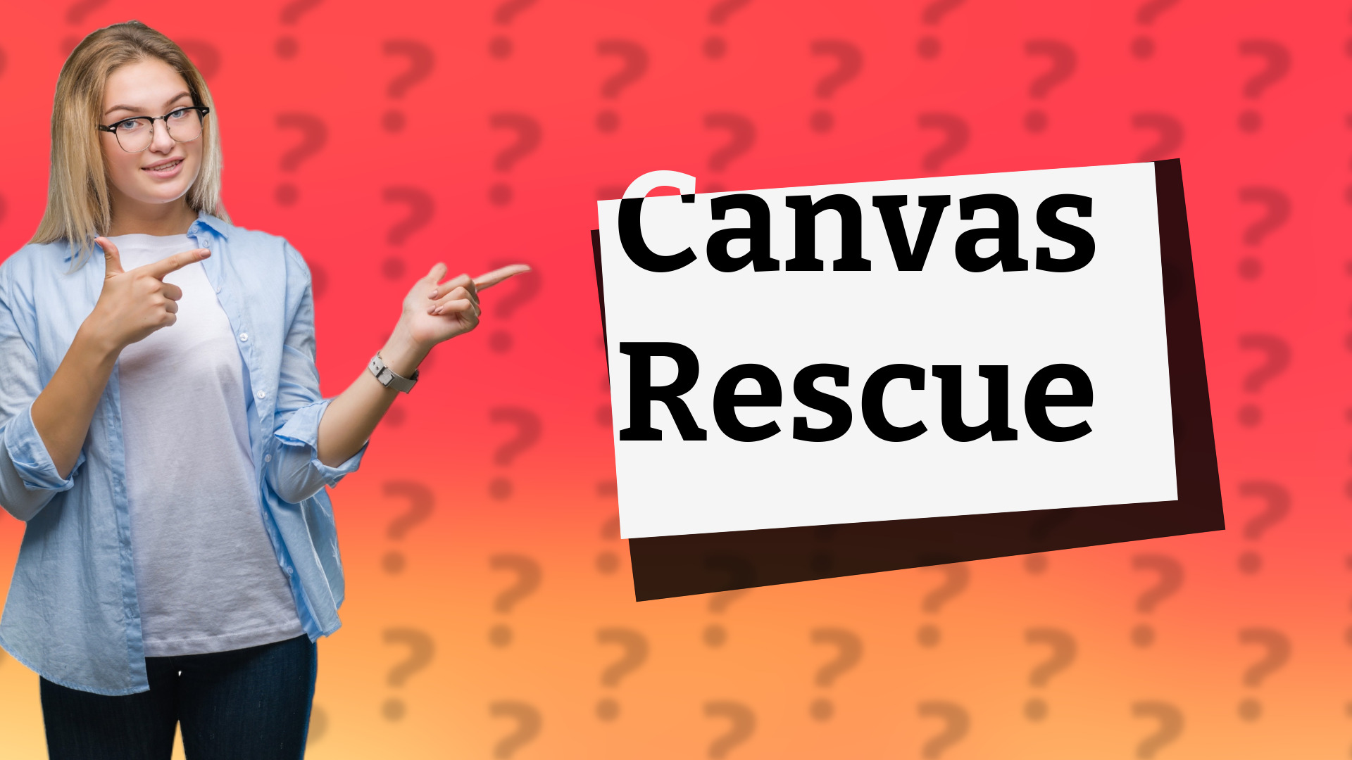 Canvas Rescue