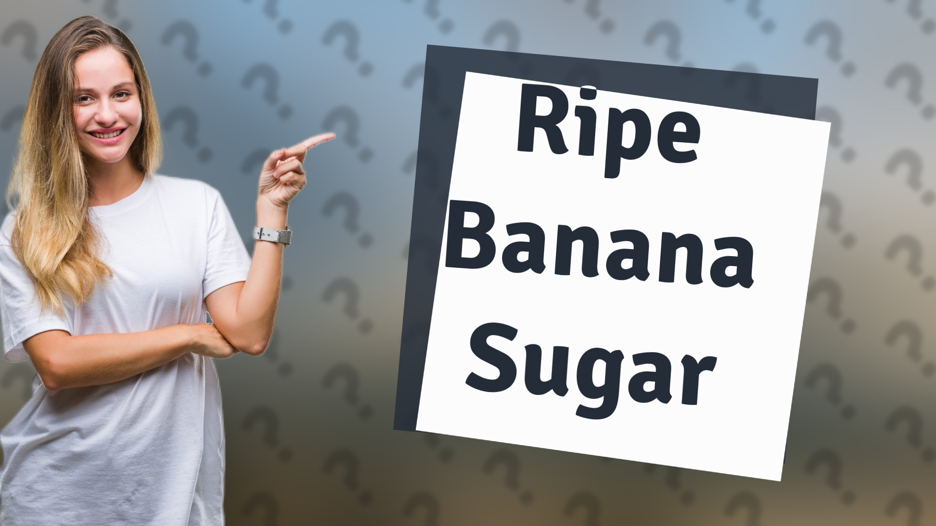 Ripe Banana Sugar