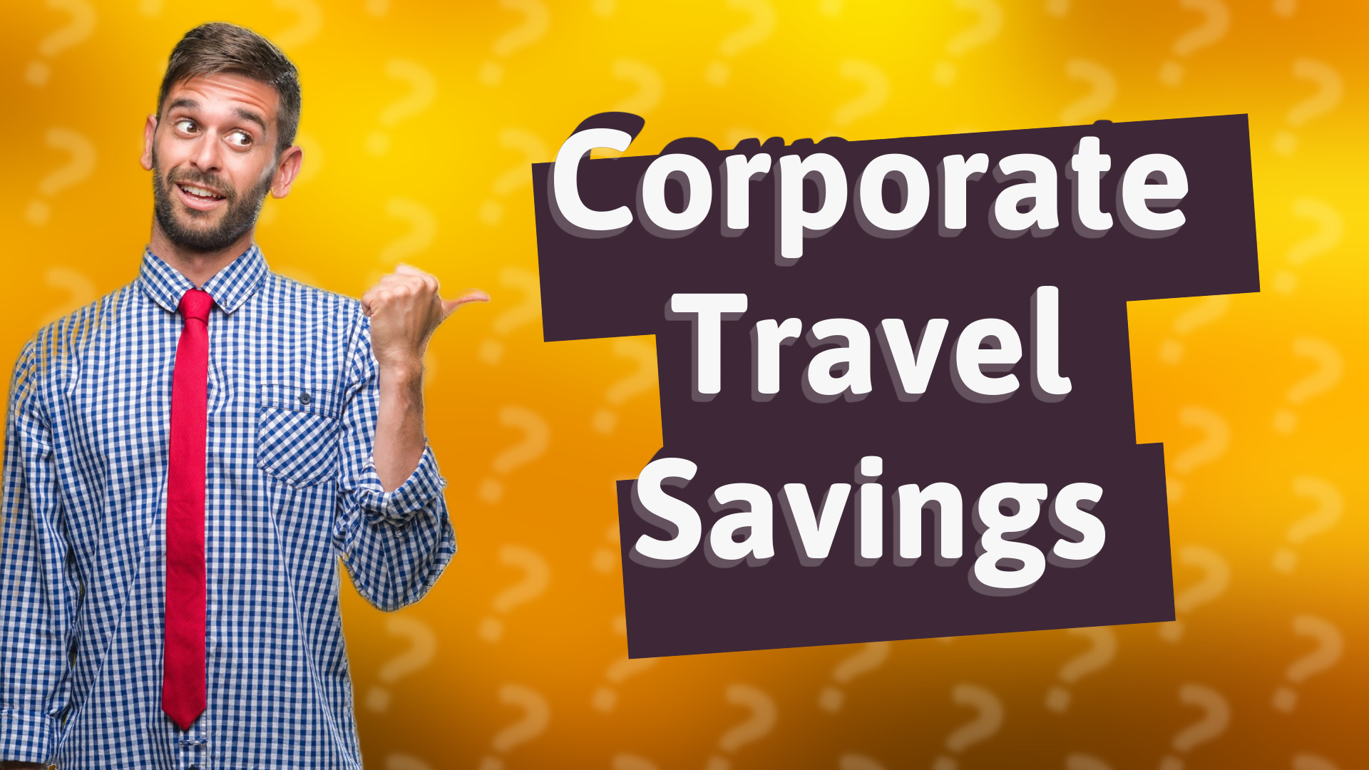 Corporate Travel Savings