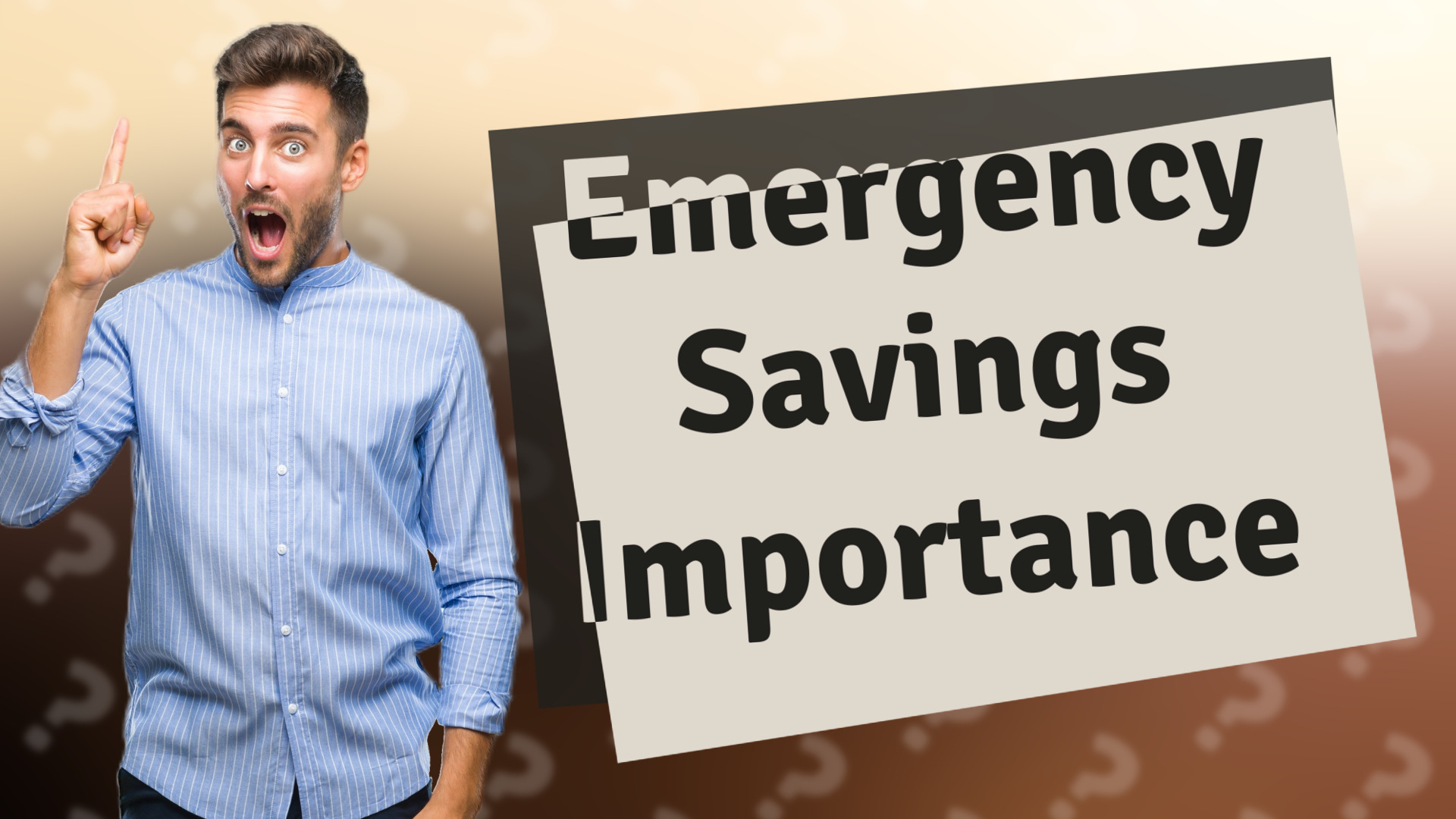 Emergency Savings Importance