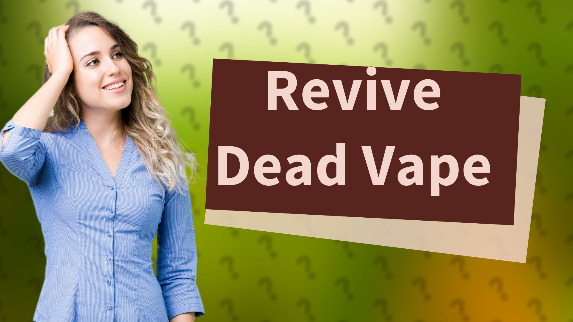 Revive Dead Vape