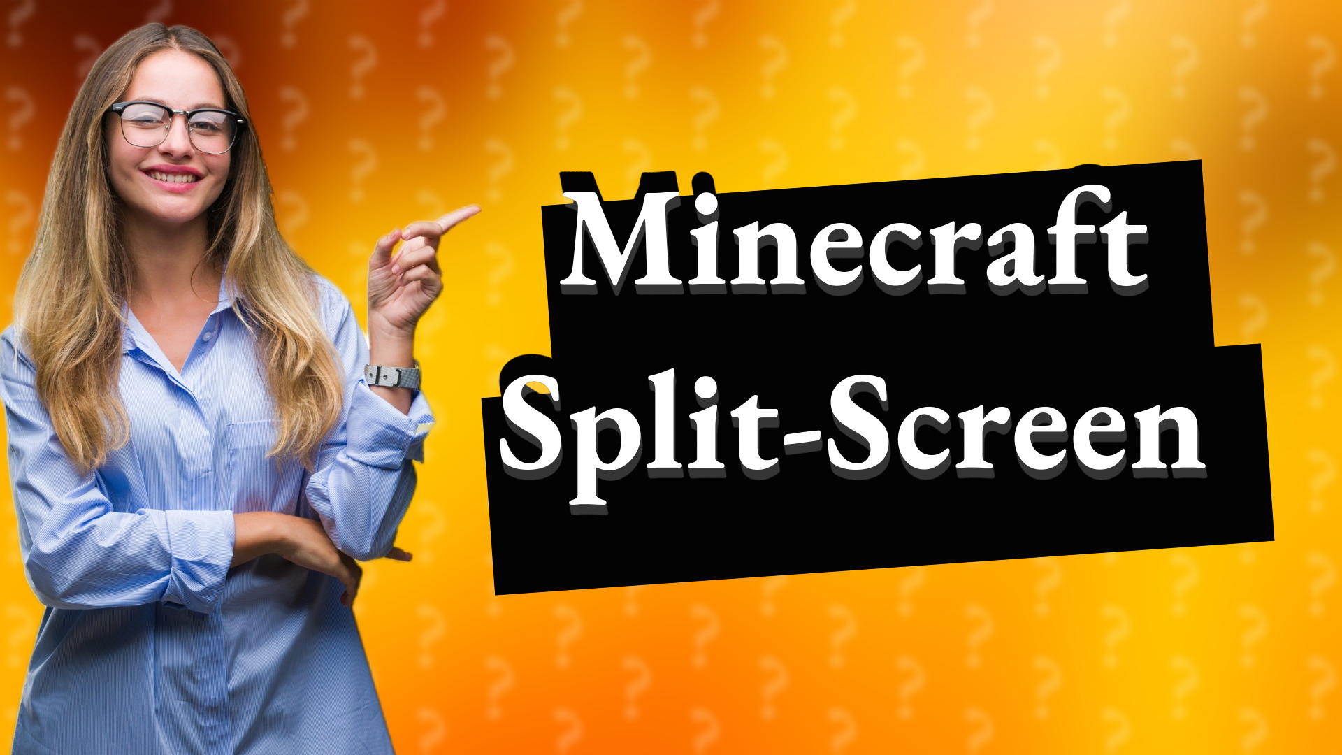 Minecraft Split-Screen