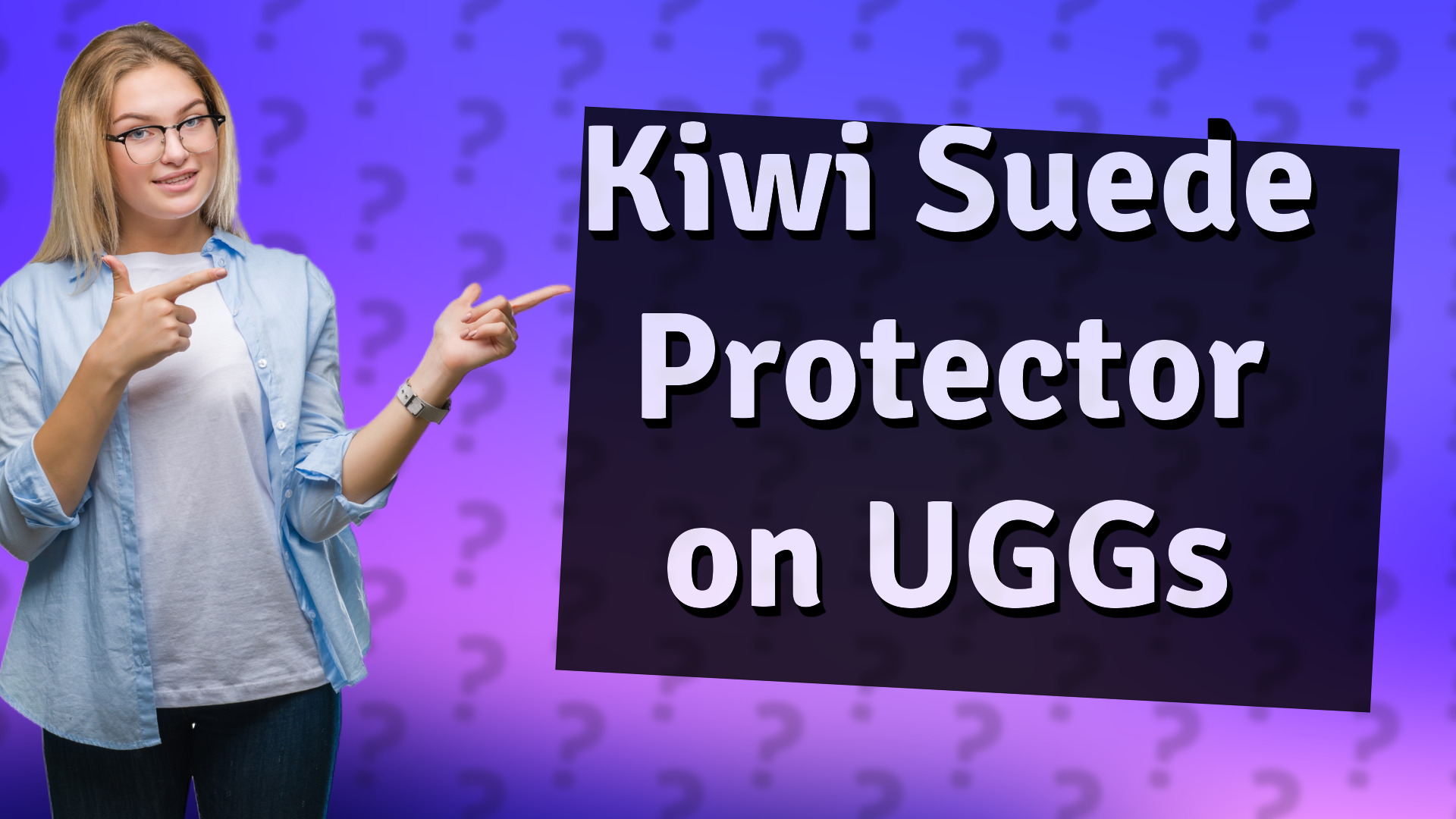 Kiwi Suede Protector on UGGs