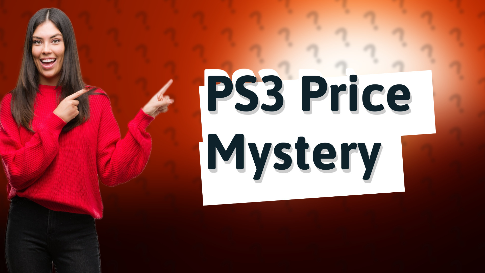 PS3 Price Mystery