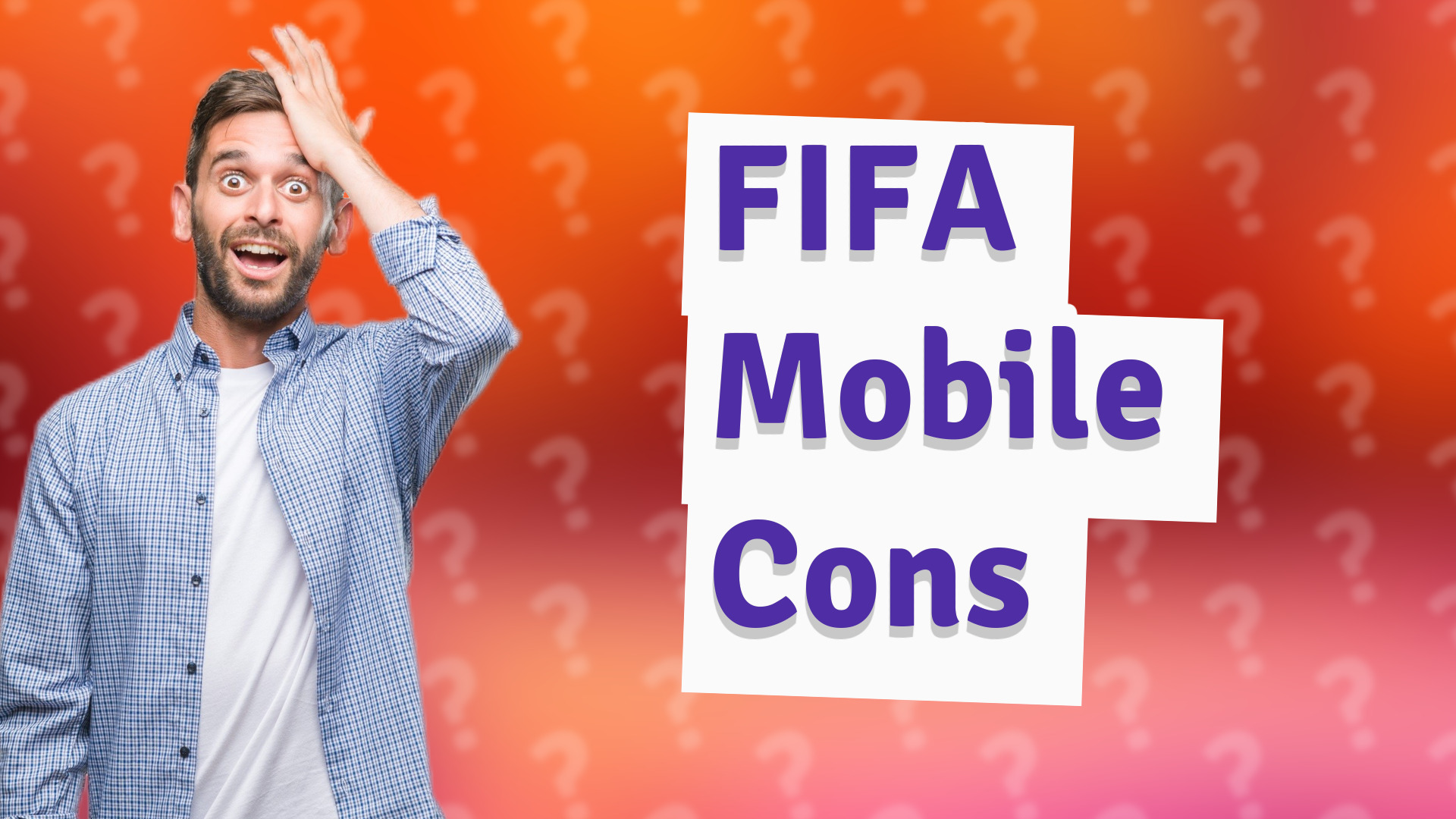 FIFA Mobile Cons