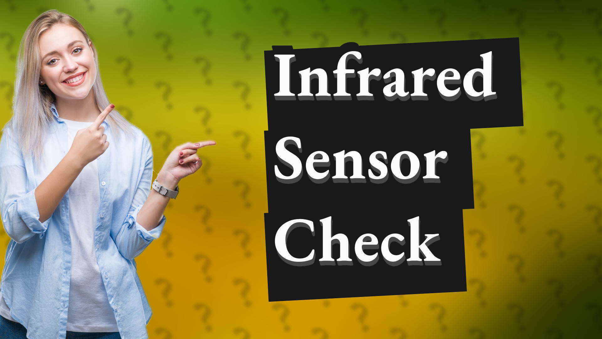 Infrared Sensor Check