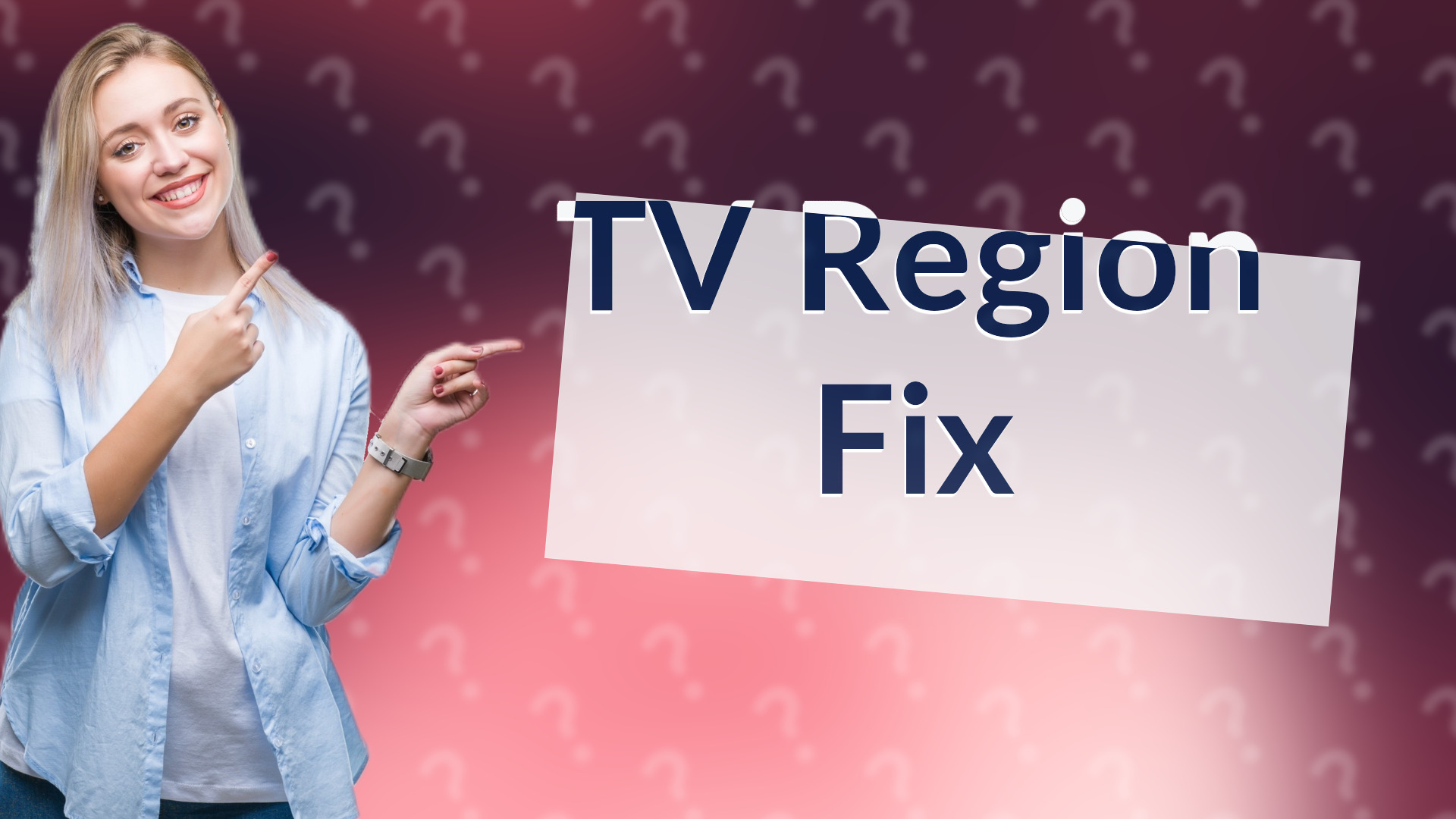 TV Region Fix