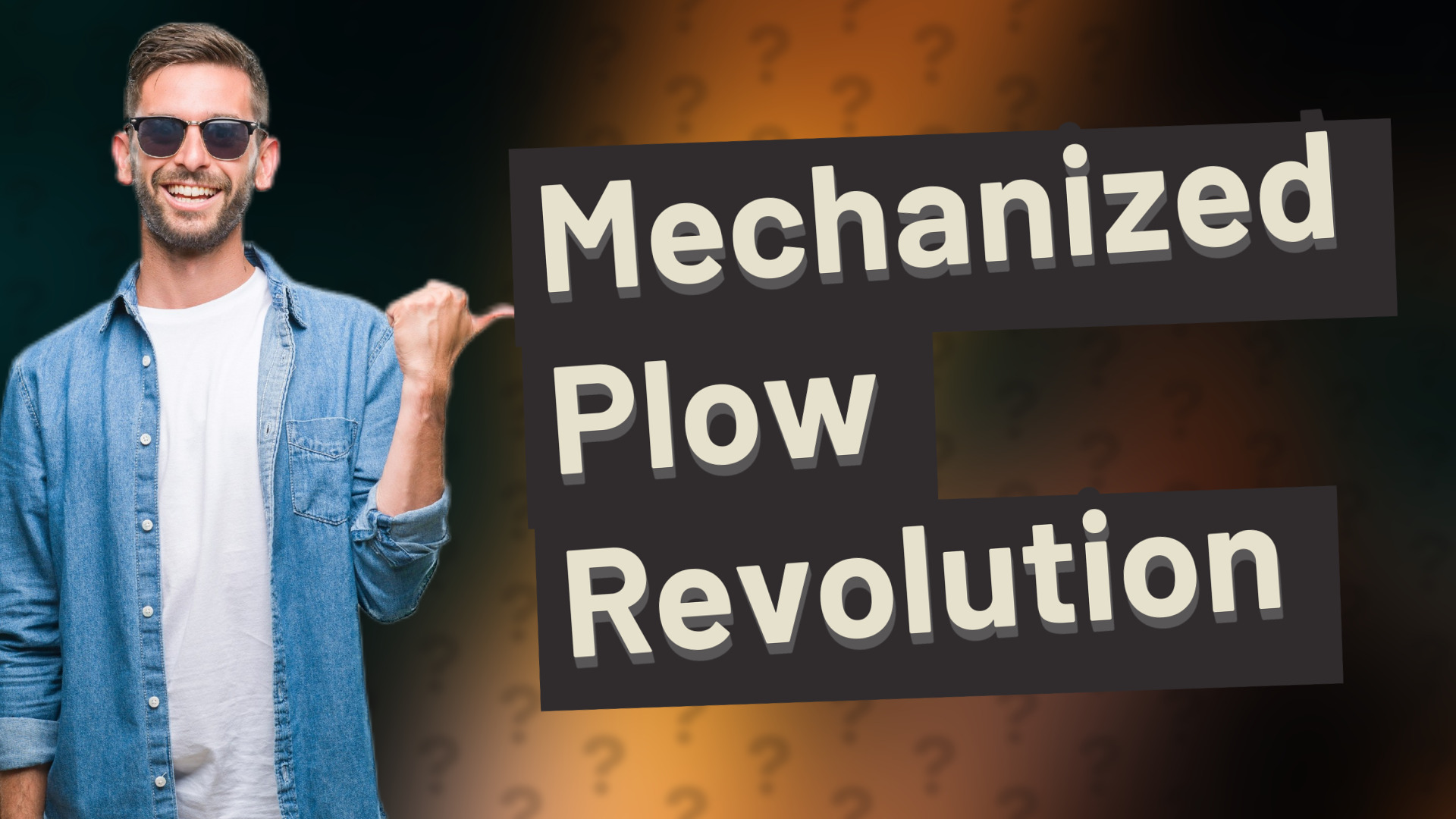 Mechanized Plow Revolution