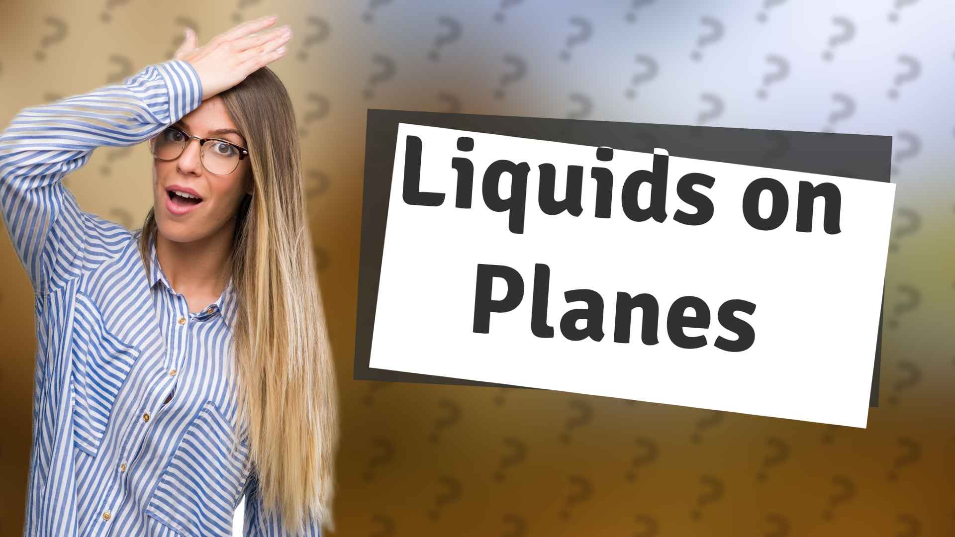 Liquids on Planes