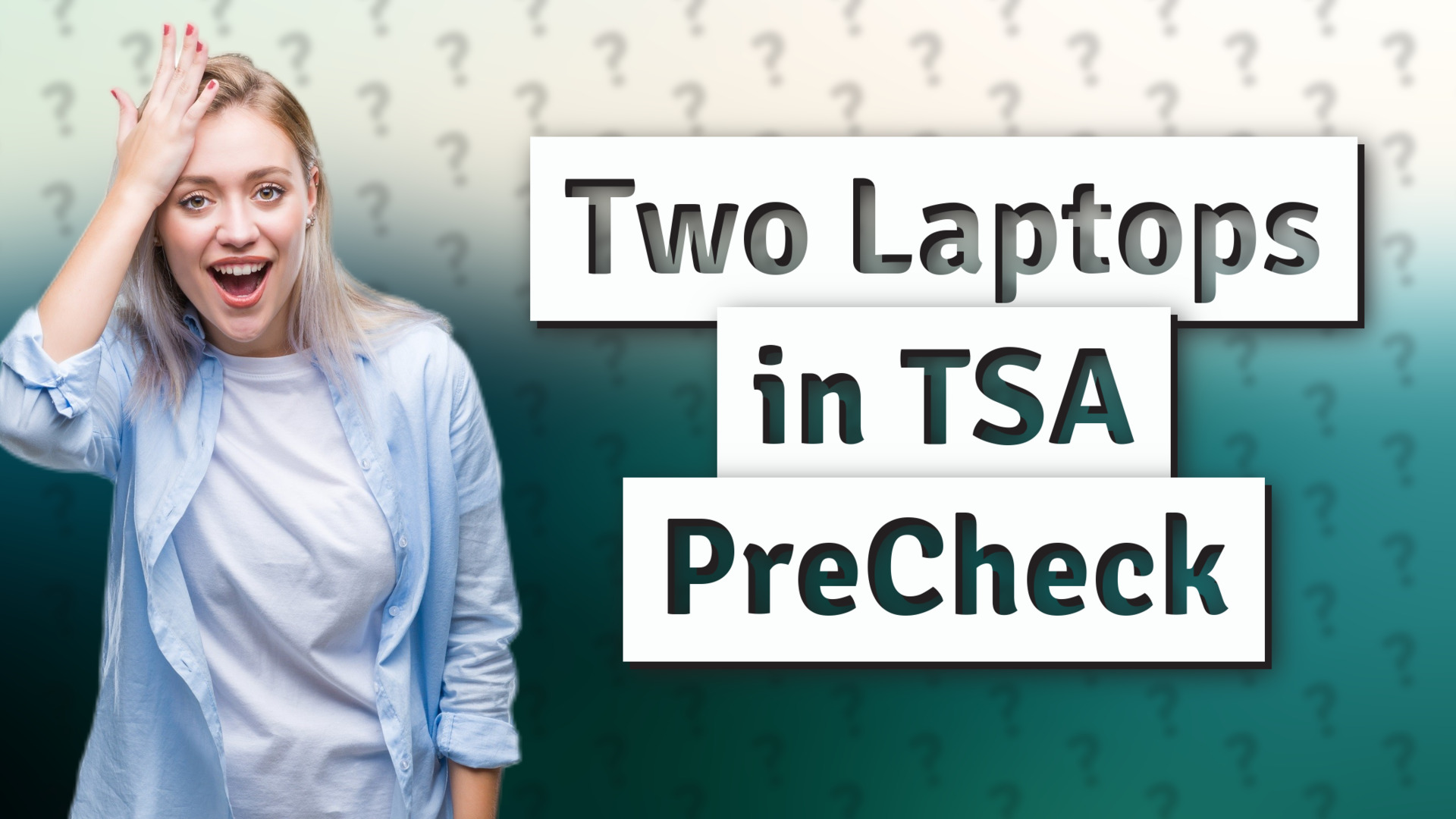 Two Laptops in TSA PreCheck