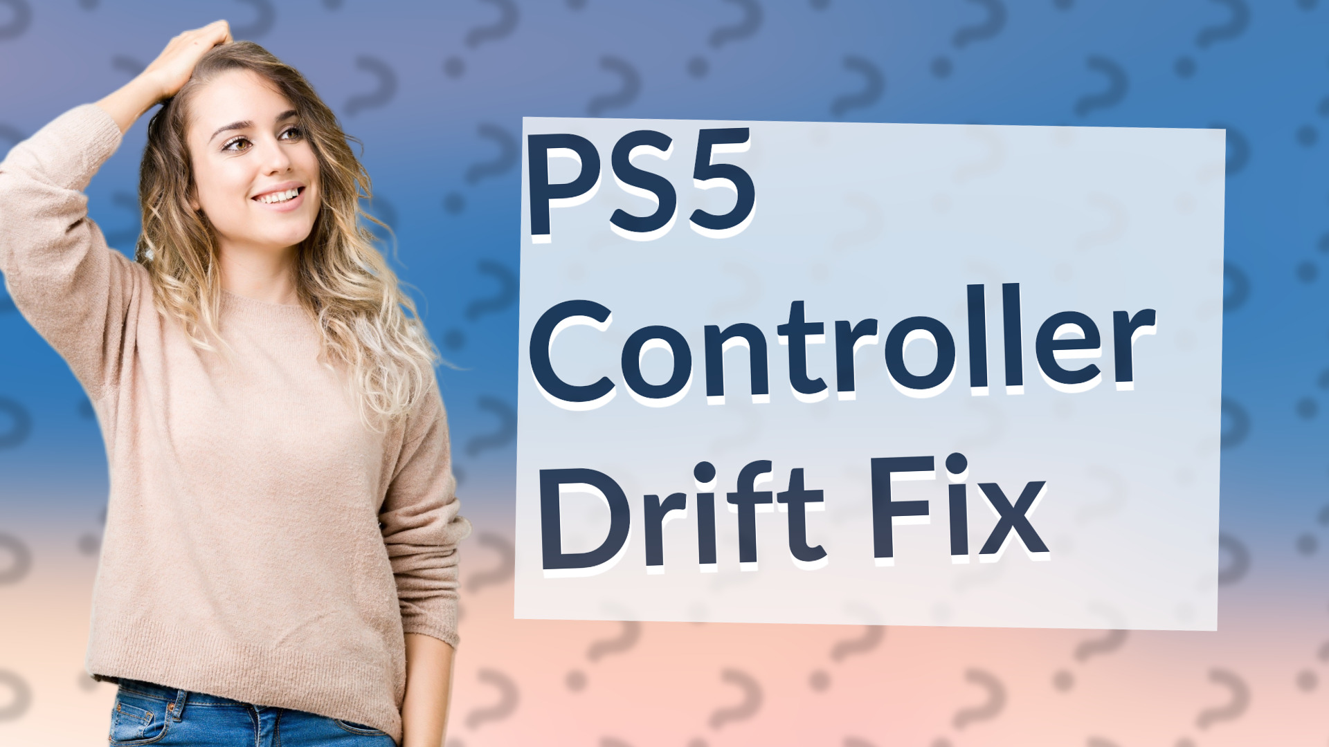 PS5 Controller Drift Fix