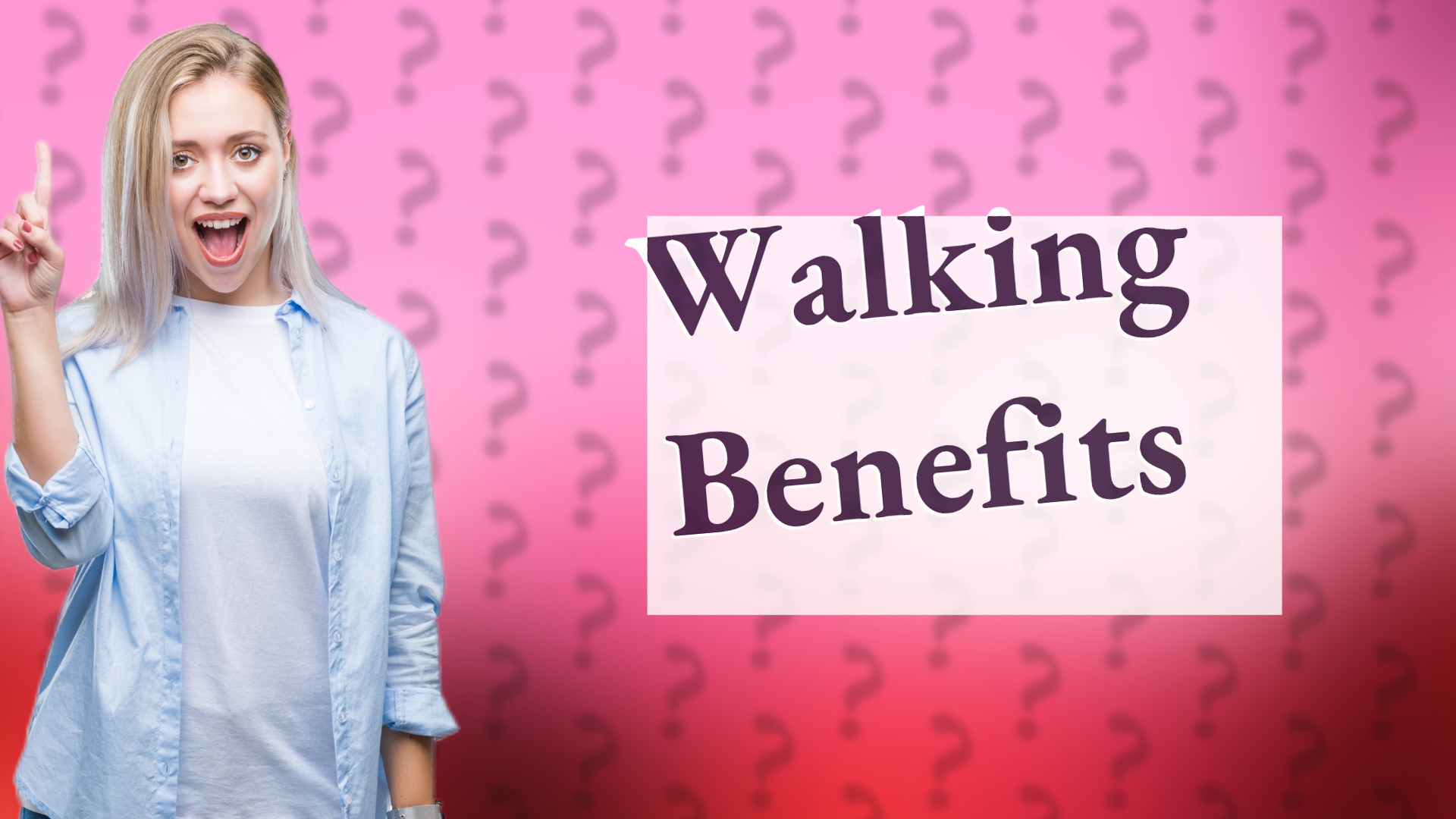 Walking Benefits