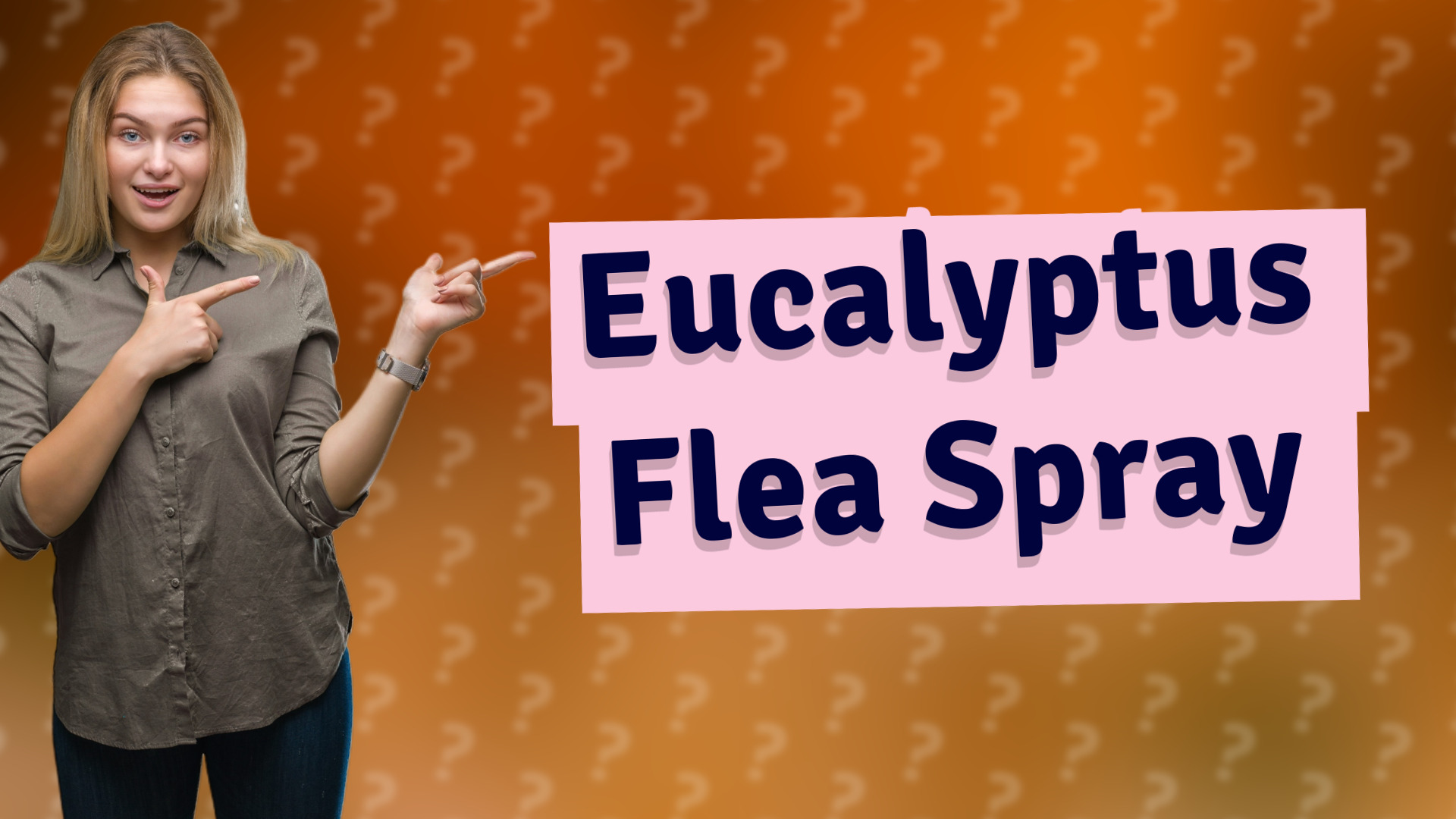 Eucalyptus Flea Spray