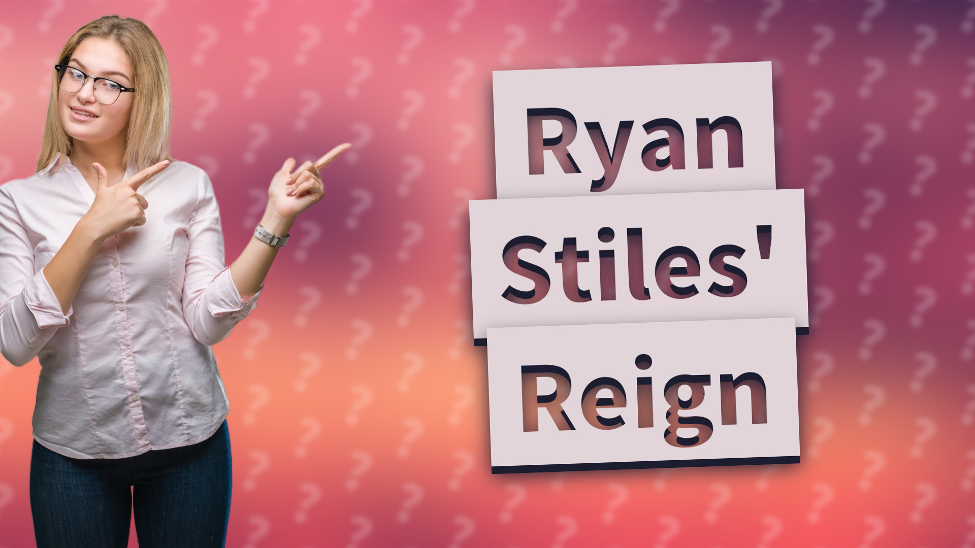 Ryan Stiles' Reign